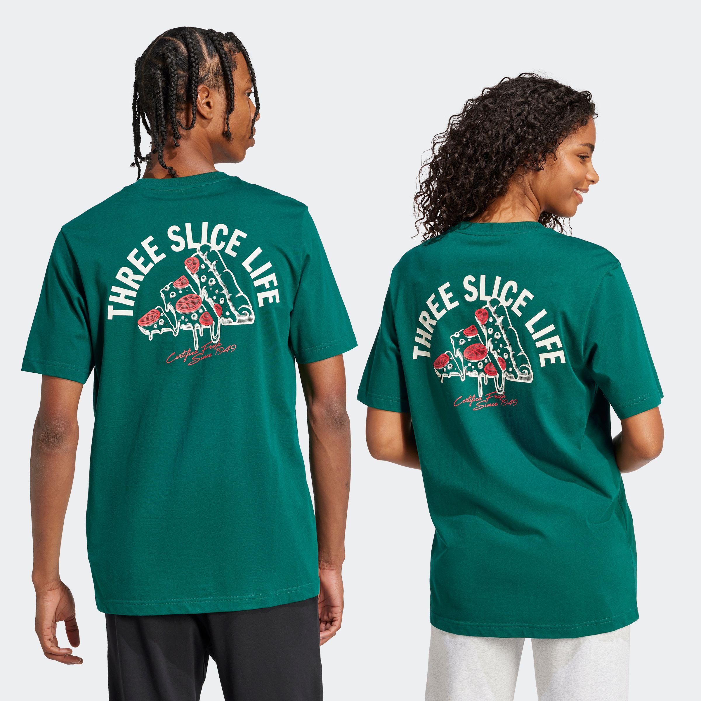 adidas Sportswear T-shirt M L PIZZA TEE