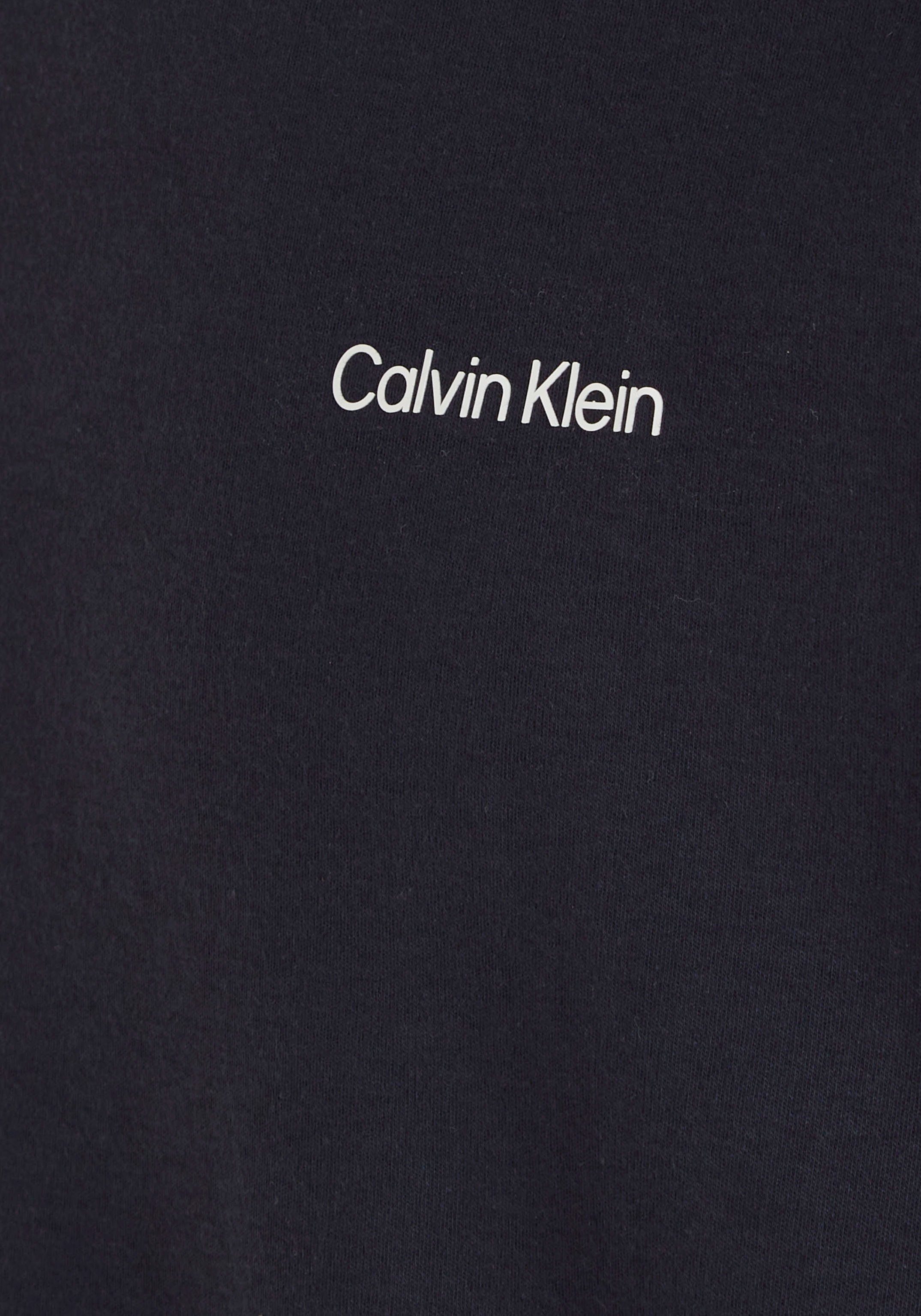 Calvin Klein T-shirt MICRO LOGO INTERLOCK T-SHIRT met calvin klein-logo op de borst