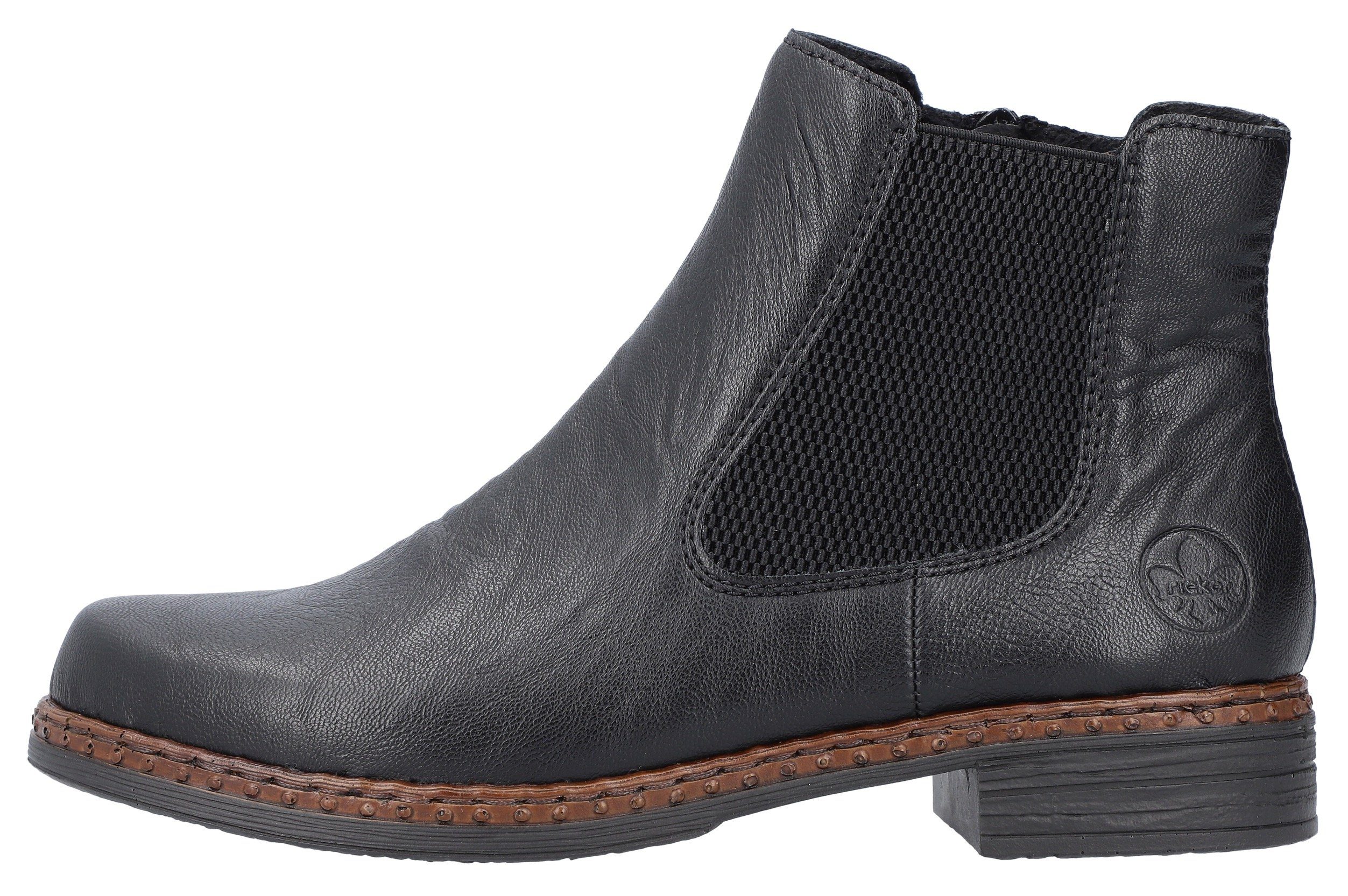 Rieker Chelsea-boots in klassieke look, smalle vorm