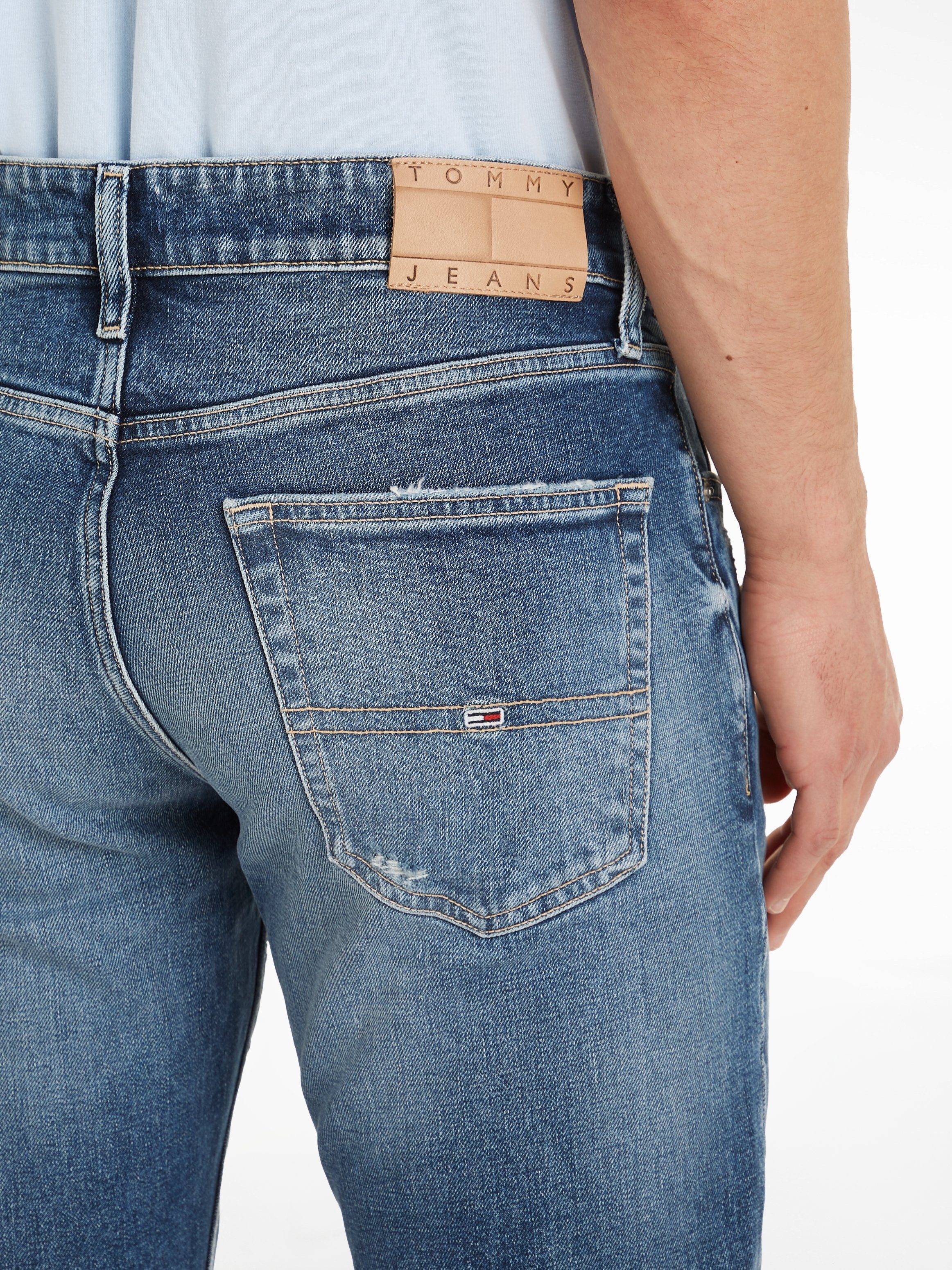 TOMMY JEANS Slim fit jeans SCANTON SLIM in 5-pocketsstijl