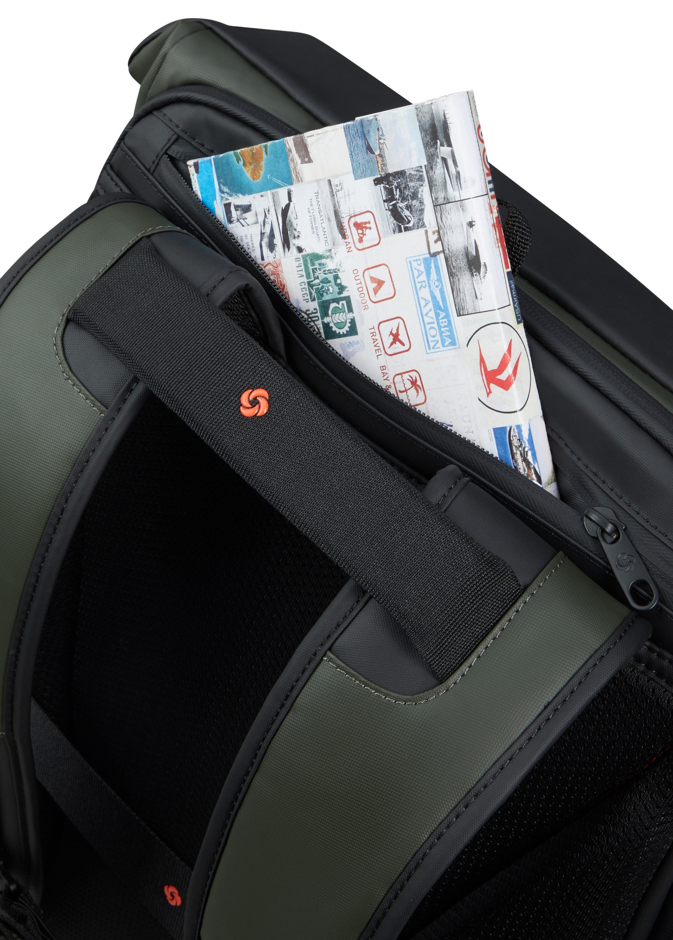 Samsonite Rugzak ECODIVER L Vrijetijdsrugzak laptoprugzak trolley-opsteeksysteem rolltop backpack