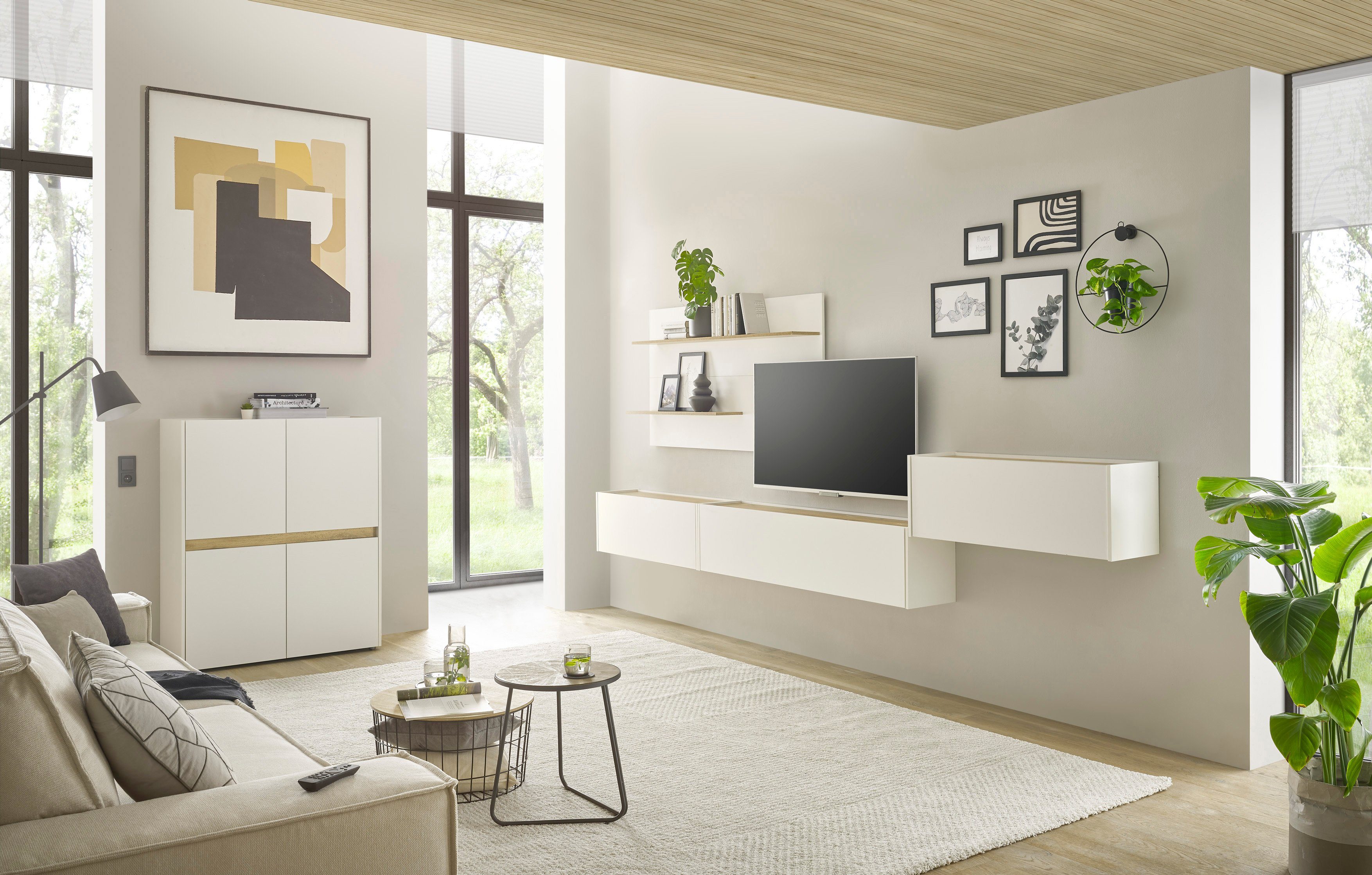 INOSIGN Set kantoormeubelen City/Giron Thuiskantoor, wandsecretaire (set, 5-delig)