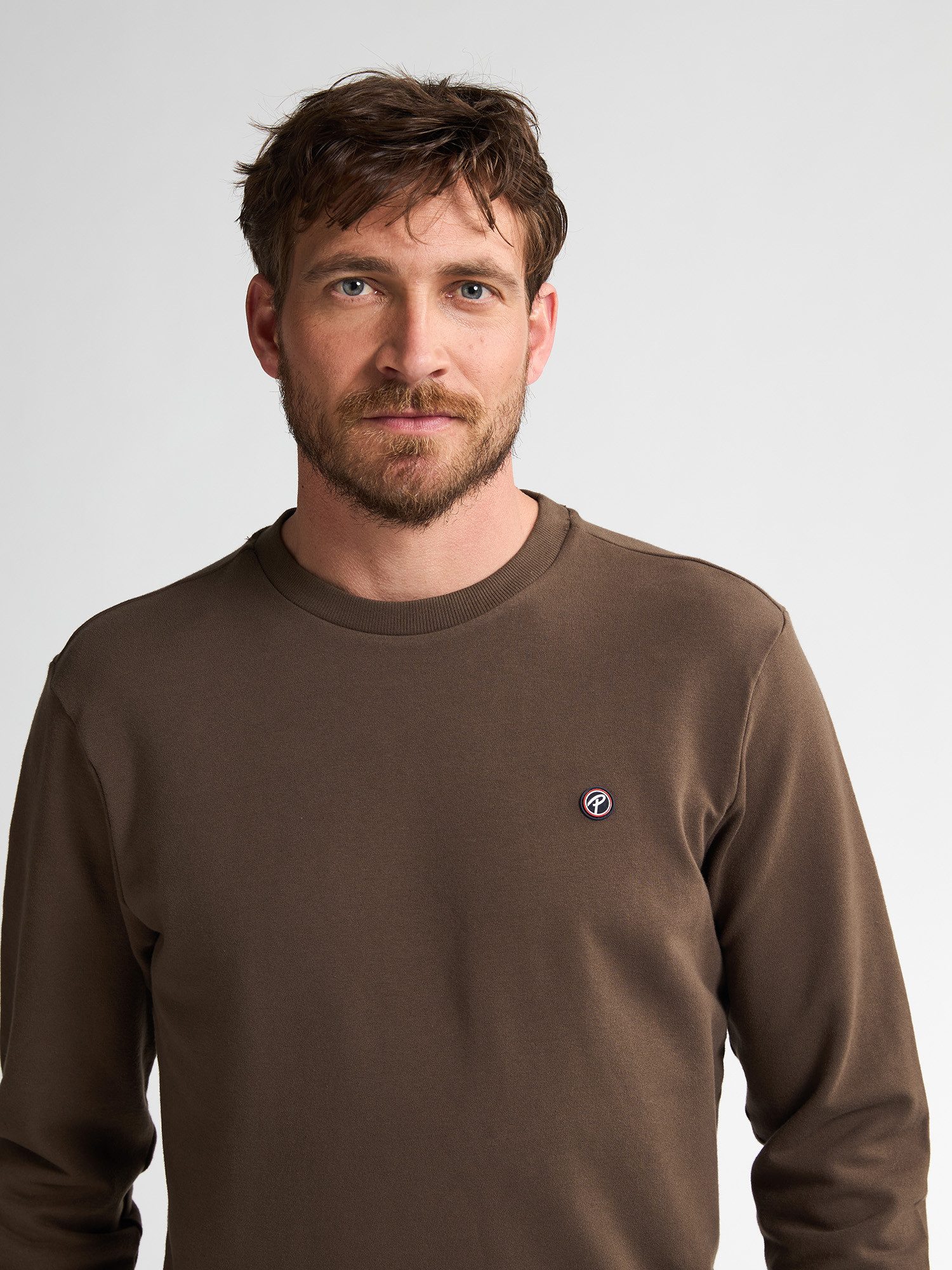 Petrol Industries Sweatshirt met geborduurd logo