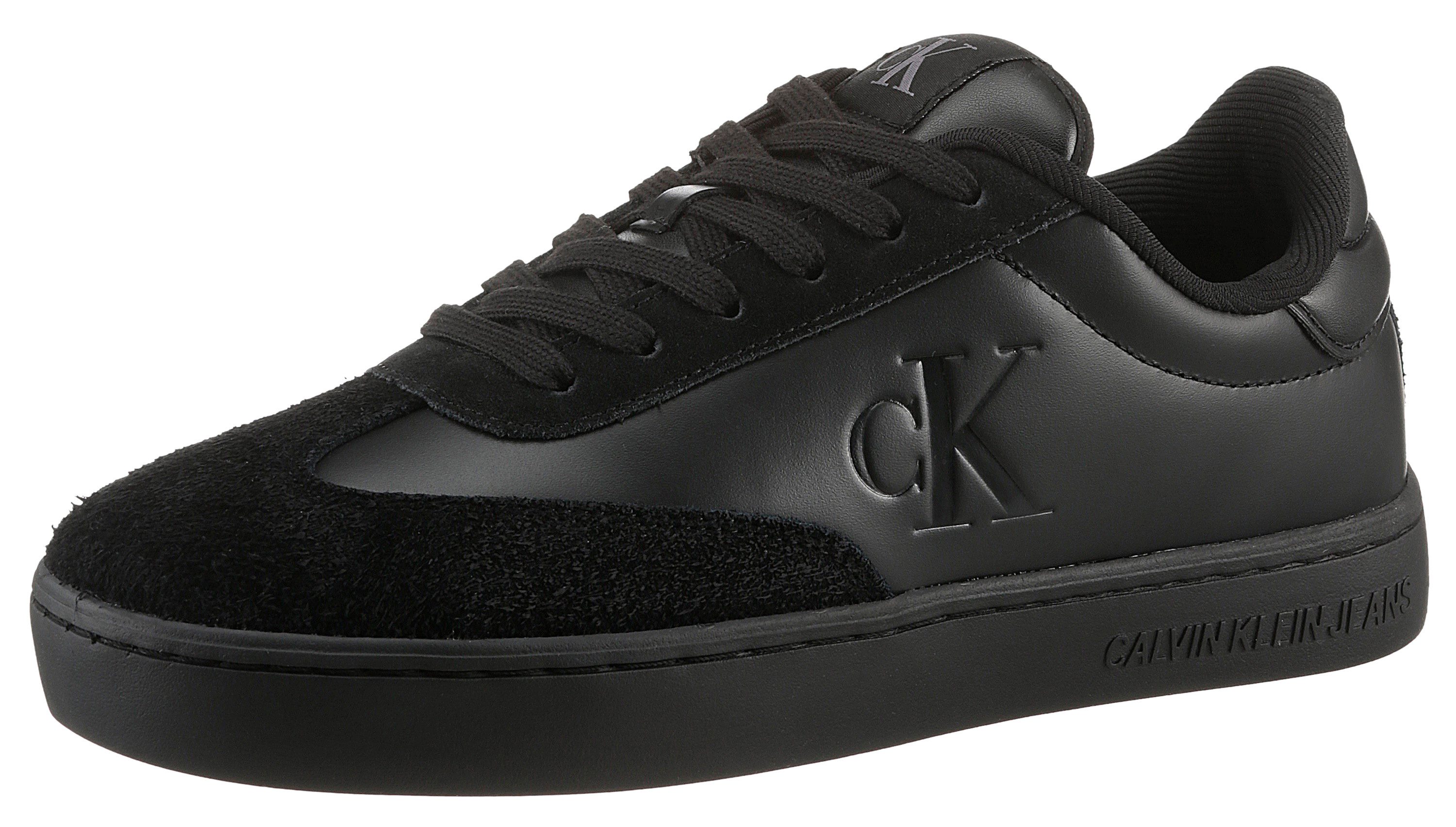 Calvin Klein Sneakers CLASSIC CUPLOW LACEUP LTH FAD basket sneakers, veterschoen, vrijetijdsschoen...