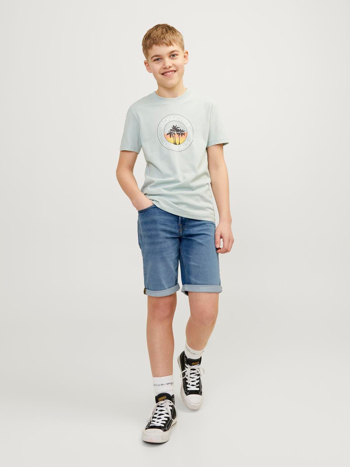Jack & Jones Junior Short JJIRICK JJICON SHORTS GE 381 I.K SN JNR