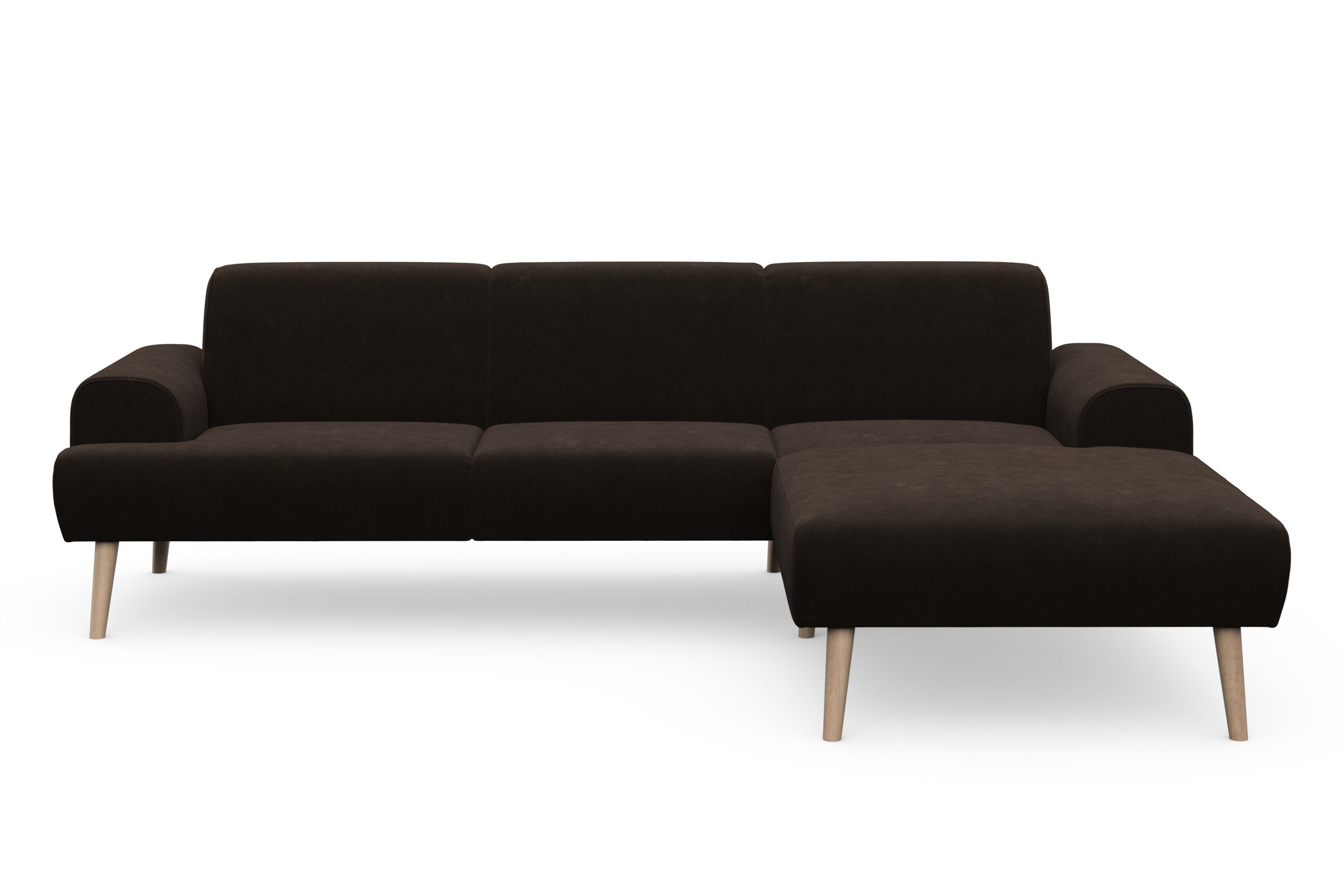 andas Hoekbank Swift Scandic Design, binnenvering voor hoog zitcomfort, L-vorm