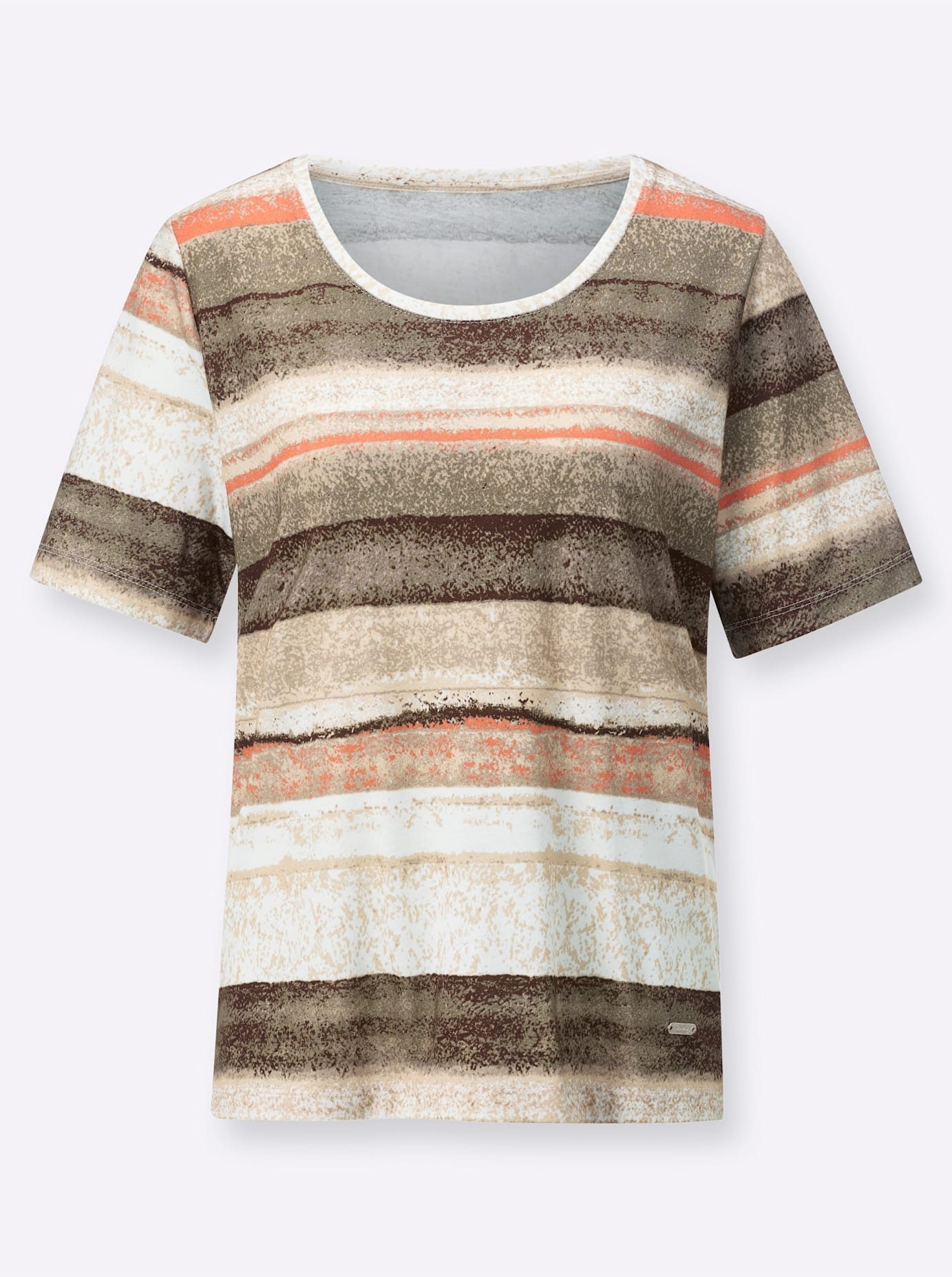 Casual Looks Shirt met ronde hals Shirt (1-delig)