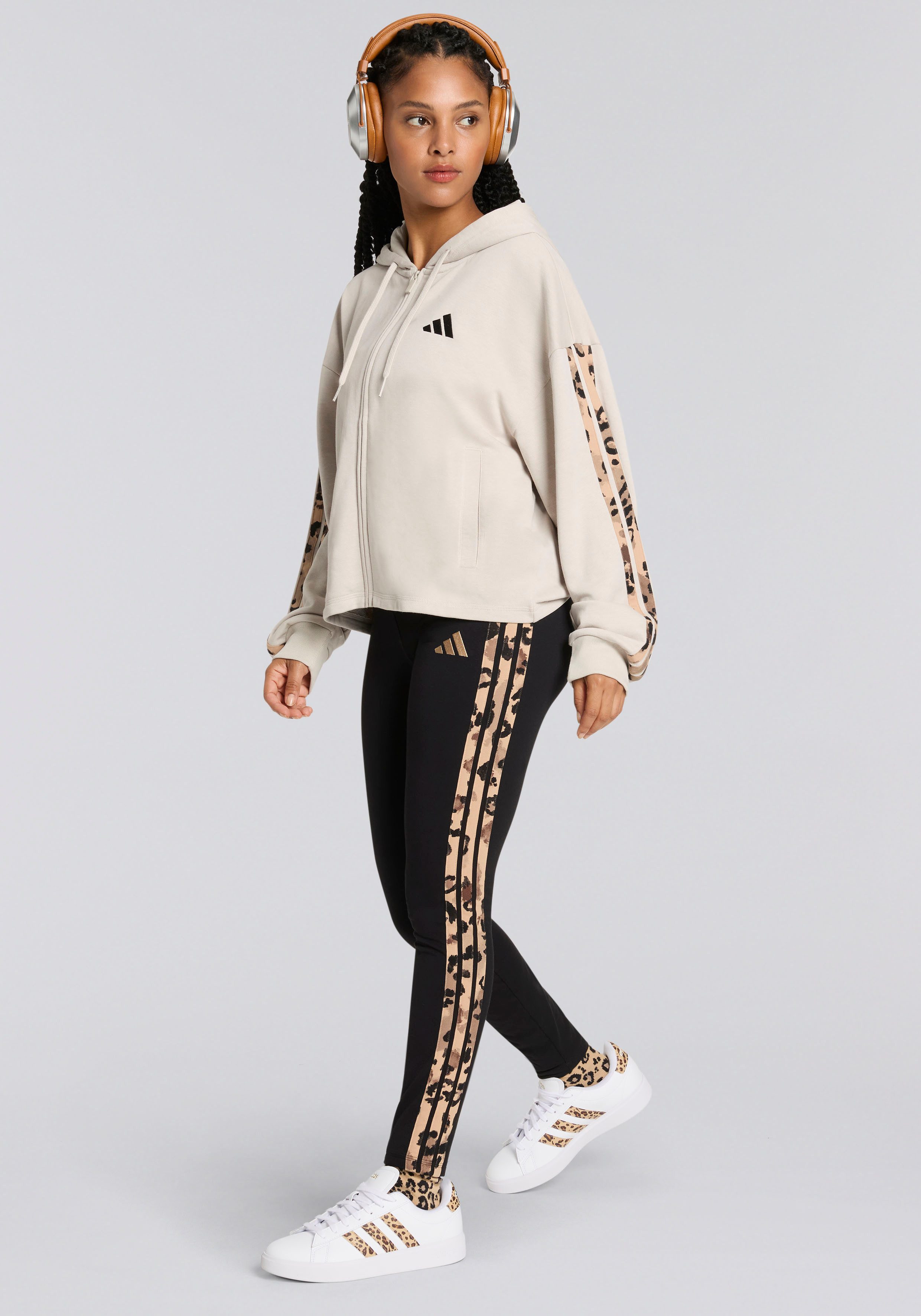 adidas Sportswear Hoodie W AOP FT FZ