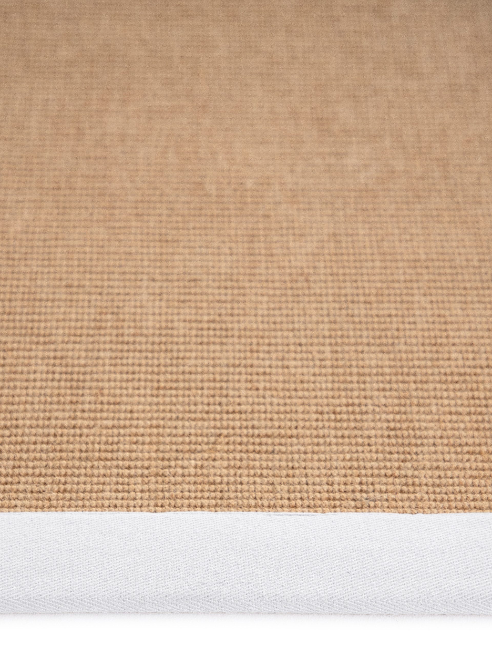 carpetfine Sisalkleed Sisal met gekleurd randdessin, antislip achterzijde