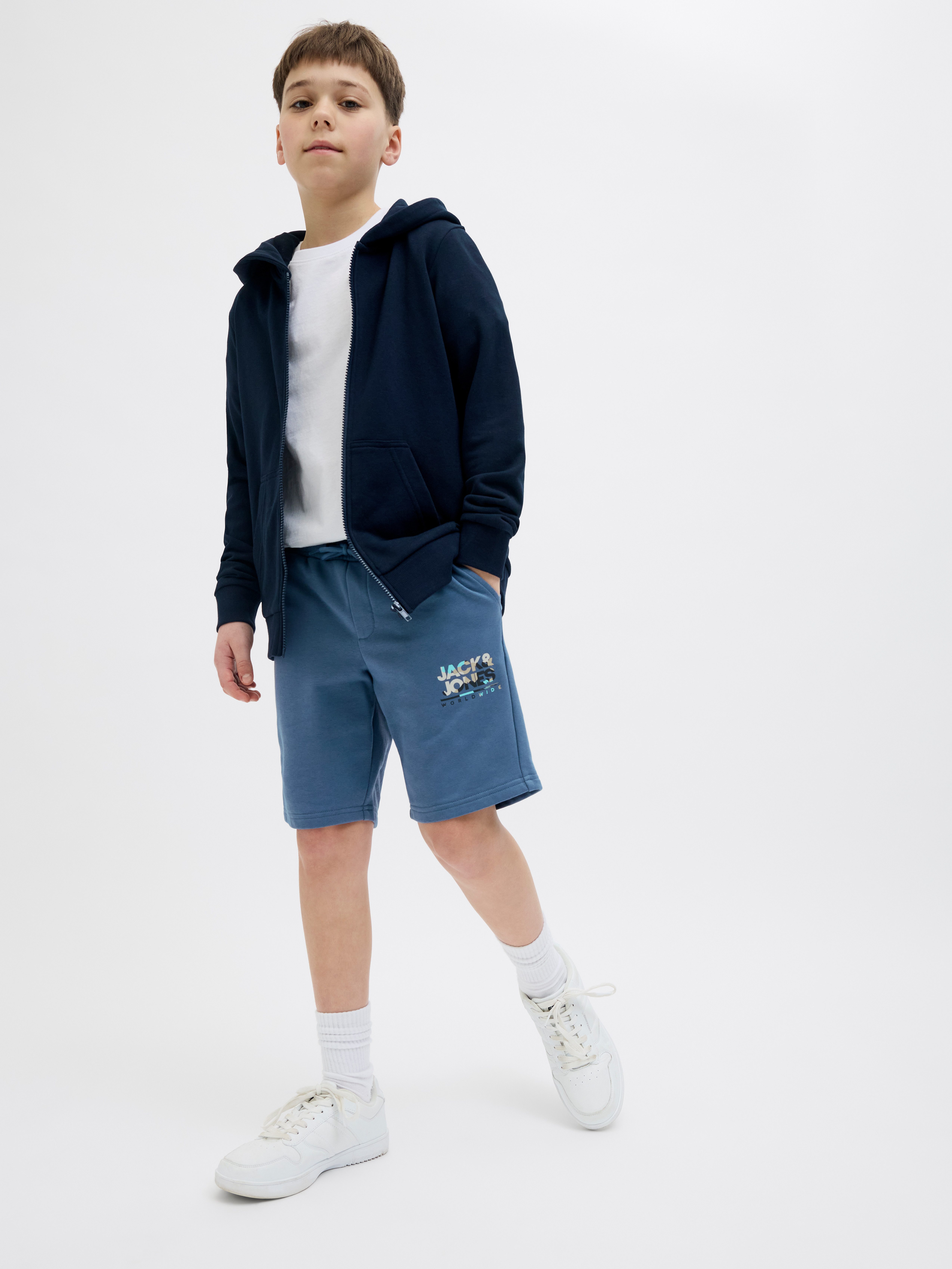Jack & Jones Junior Short JPSTLUKE SWEAT SHORTS GMS JNR