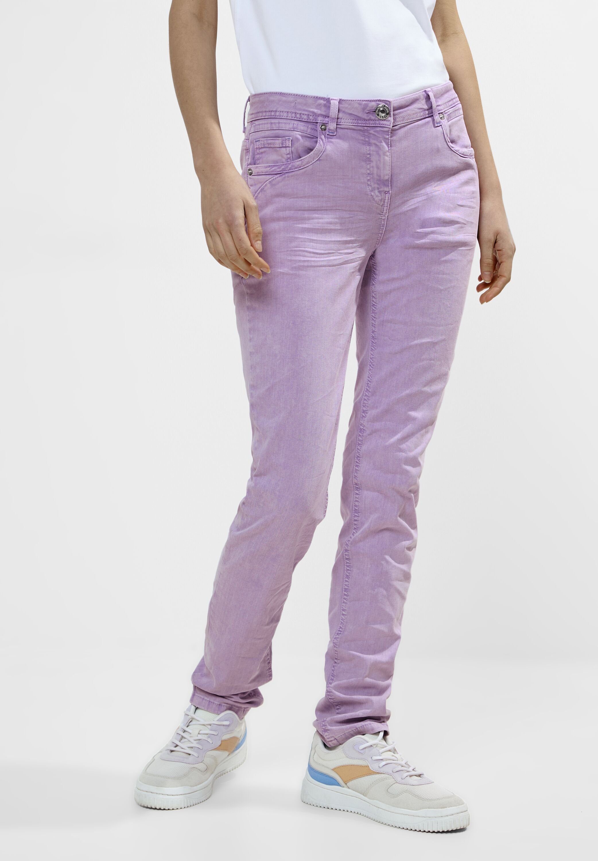 Cecil 5-pocket jeans Scarlett met smalle pijpen