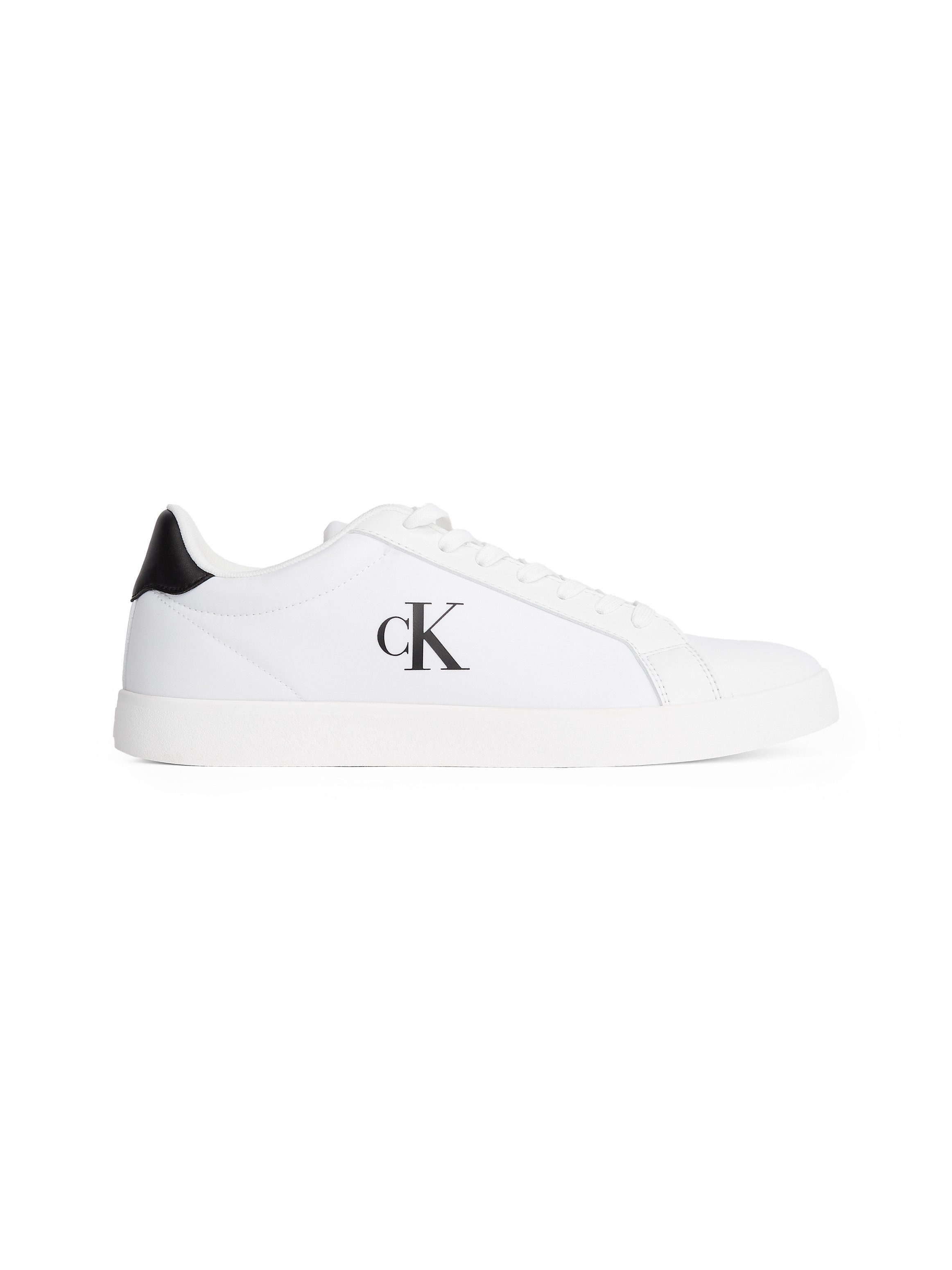 Calvin Klein Plateausneakers 3 CUPSOLE PU , vrijetijdsschoen, halfschoen, veterschoen met gepolsterde schacht