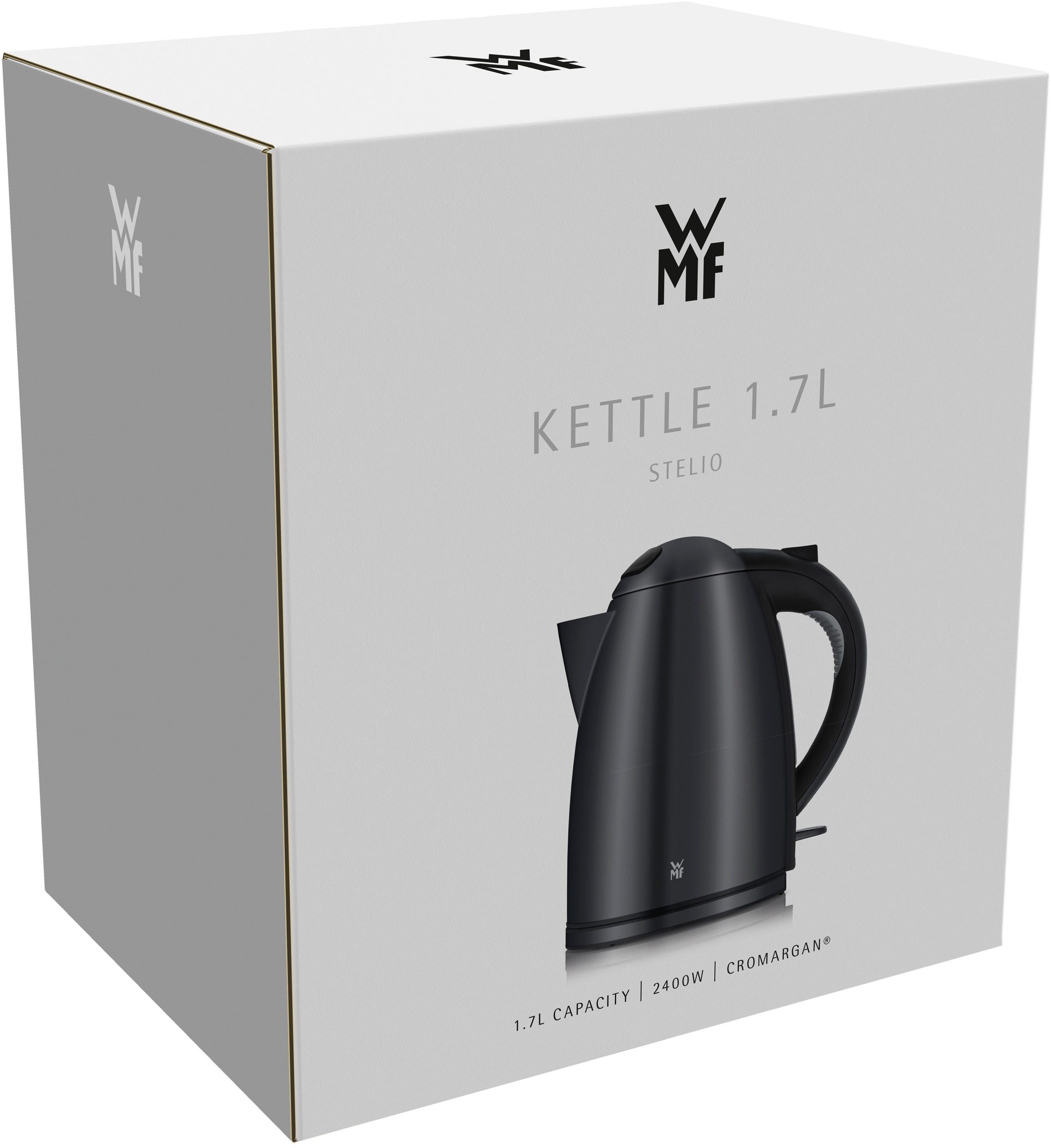 WMF Waterkoker Stelio Deep Black, 1,7 l