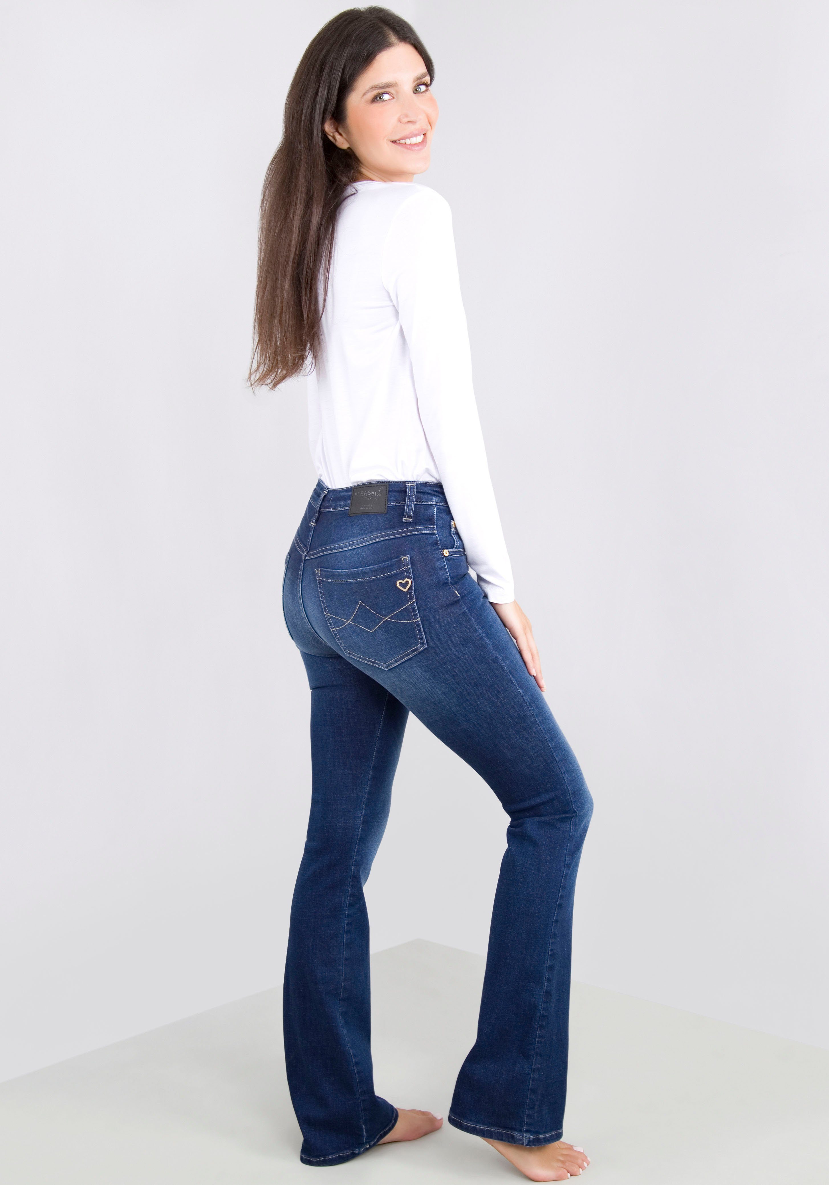 Please Jeans Bootcutbroek