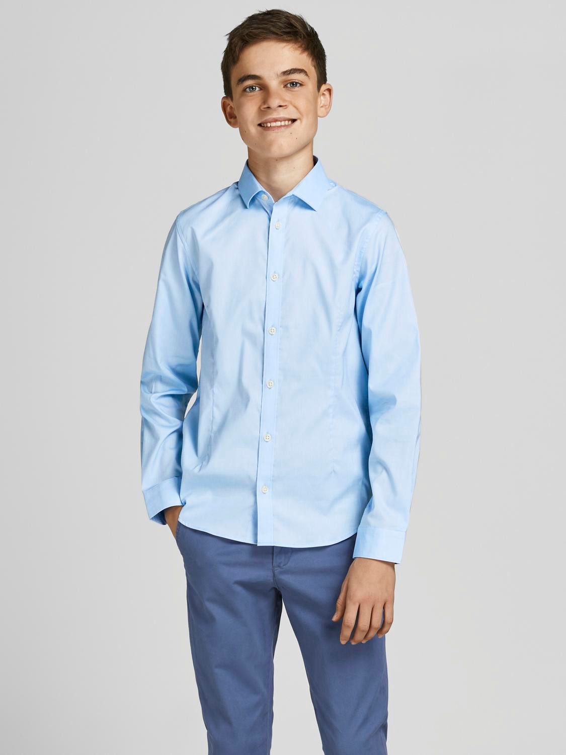 Jack & Jones Junior Overhemd met lange mouwen JPRPARMA SHIRT L/S NOOS JNR