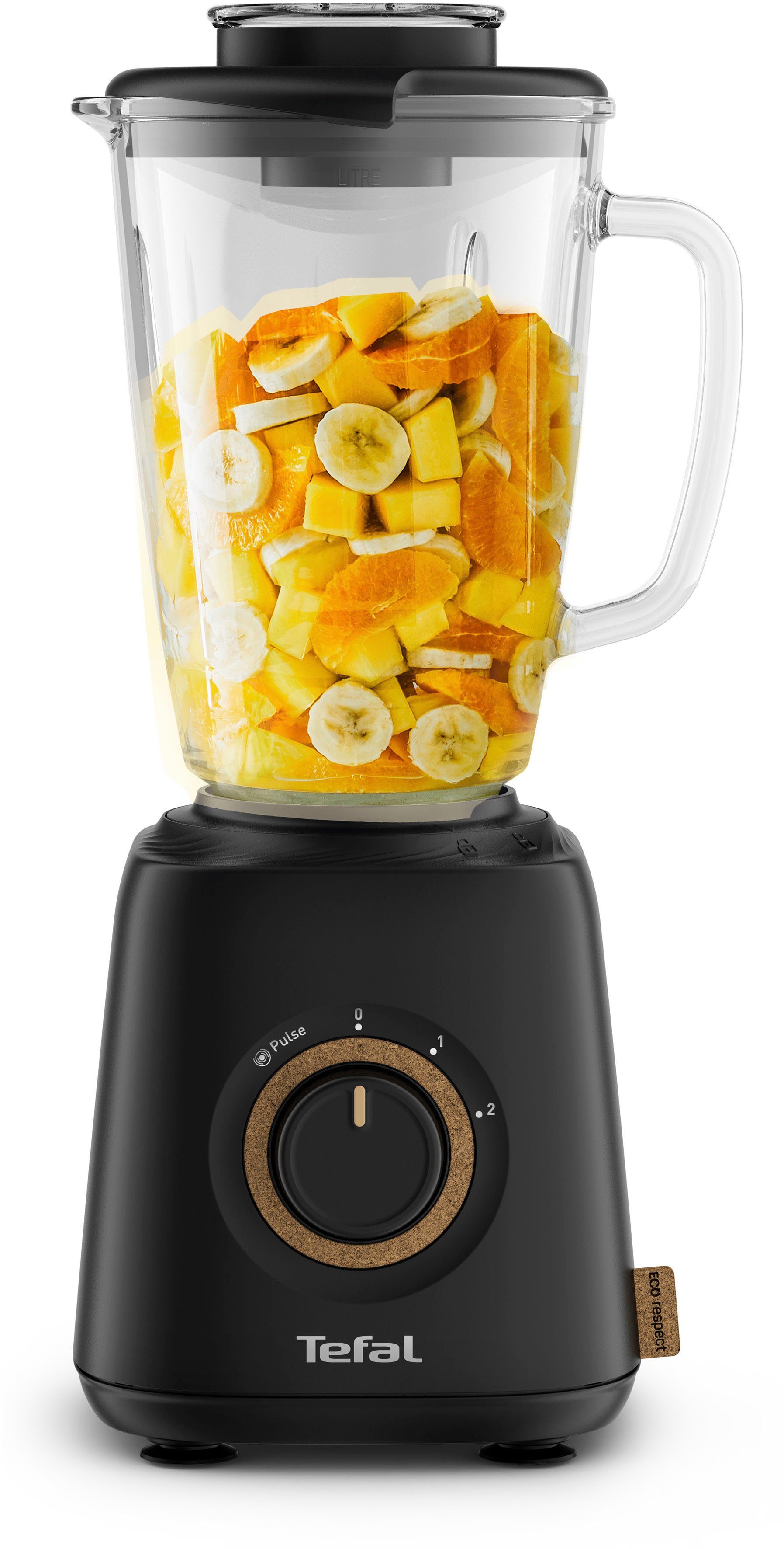 Tefal Blender Eco Respect in eco-design, 1,75 l, 4 messen, bl46en
