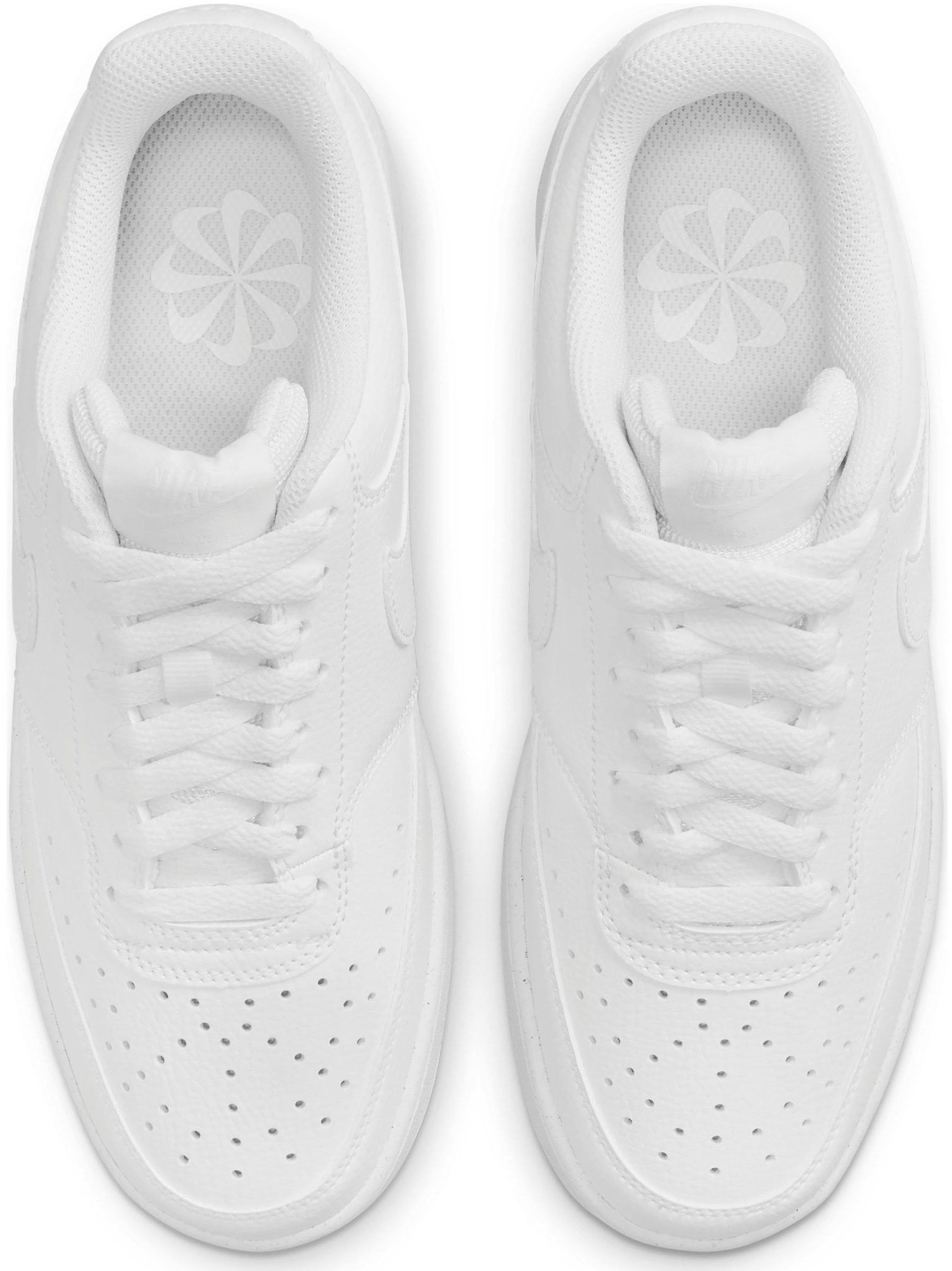 Nike Sportswear Sneakers COURT VISION LOW NEXT NATURE Design in de voetsporen van de Air Force 1