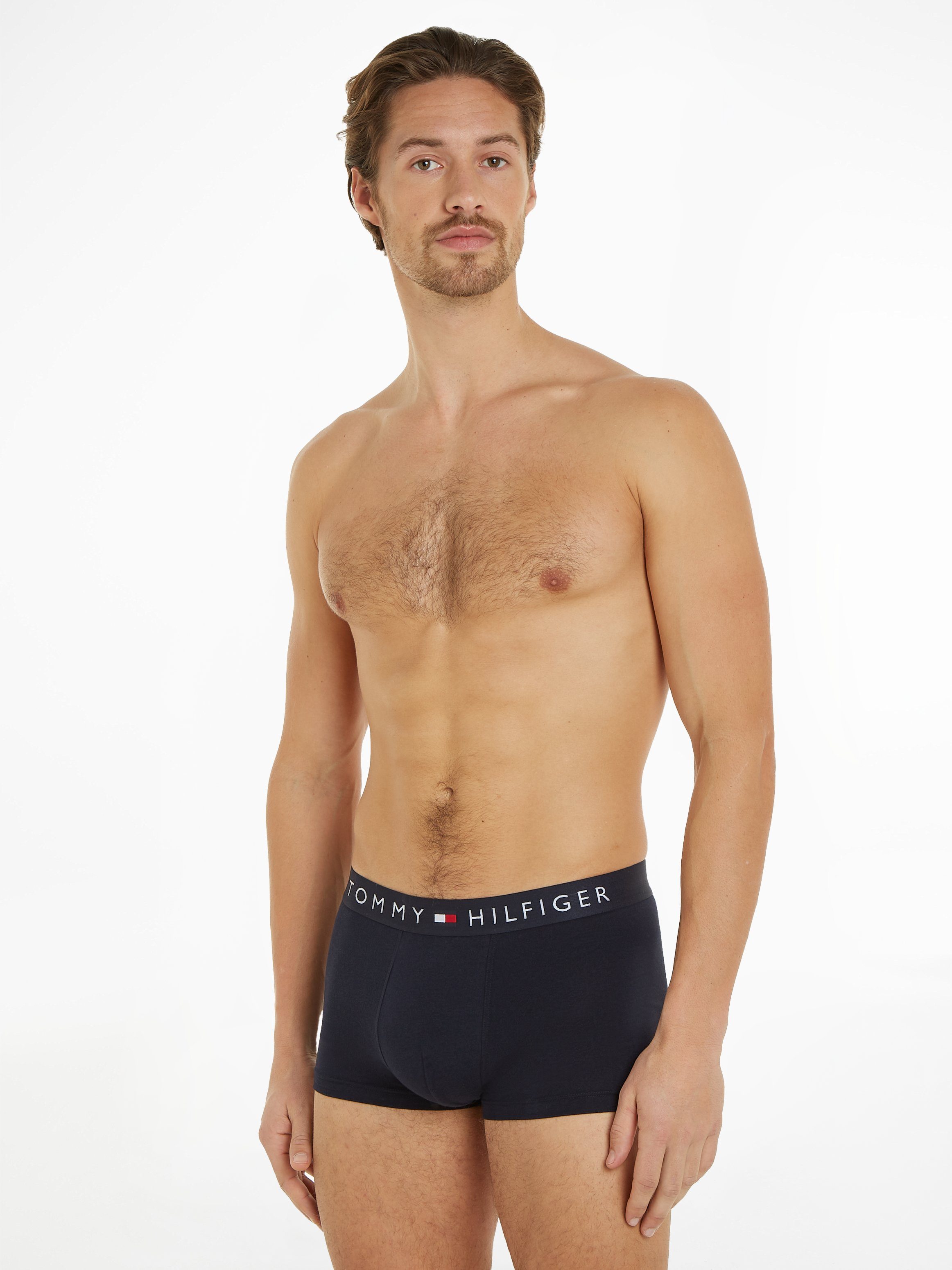 Tommy Hilfiger Underwear Trunk 3P TRUNK WB met logoband (3 stuks)