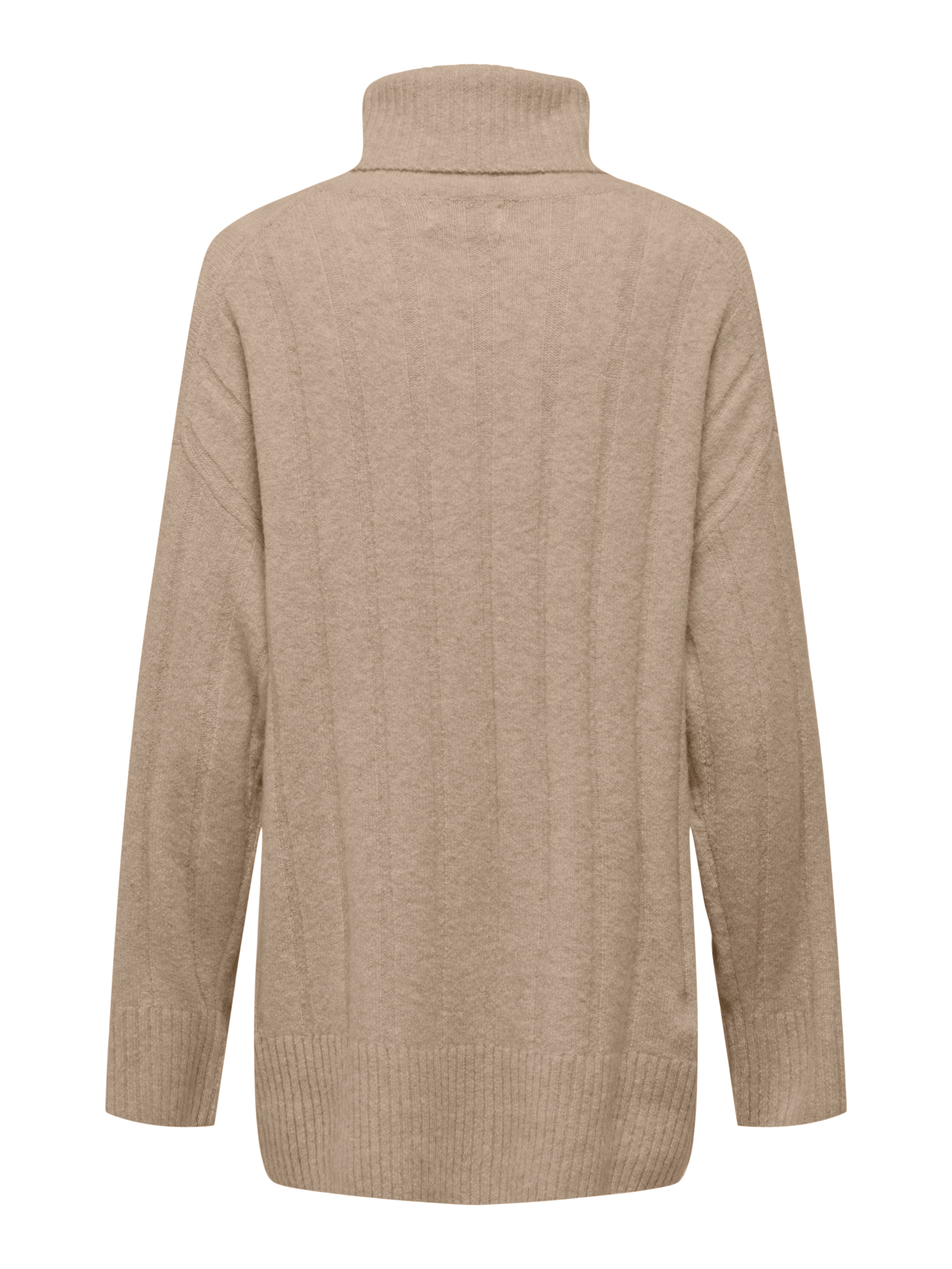 Only Coltrui ONLJEANETT LIFE L/S RIB ROLLNECK CC KNT