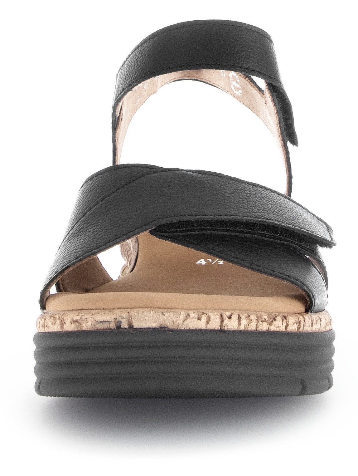 Gabor Sleehaksandaaltjes Genua , riemchensandaal, comfort-schoen, zomerschoen, stretchinzet, breedte g