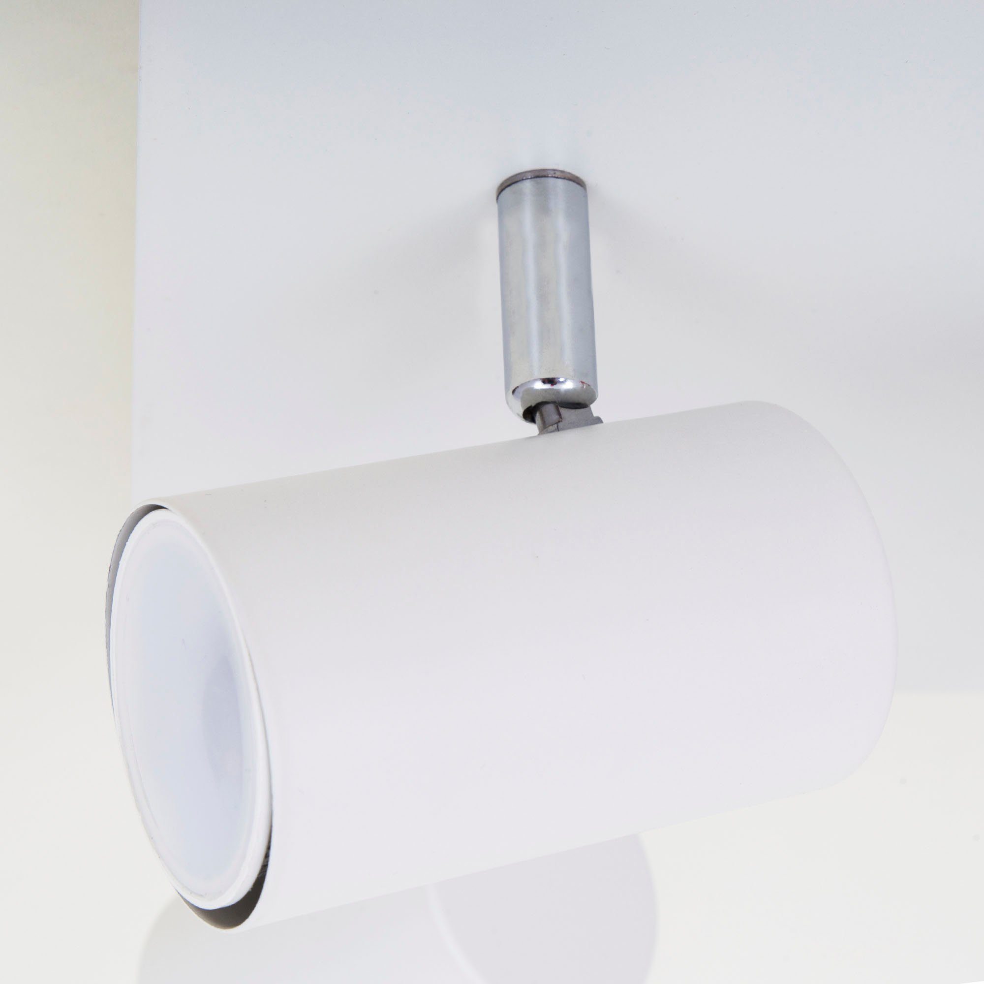 Briloner Leuchten Ledplafondspots 2857046 Run Plafondlamp, 26,5x26,5x12,3 cm, wit, max. 40W, GU10, woonkamer, gang