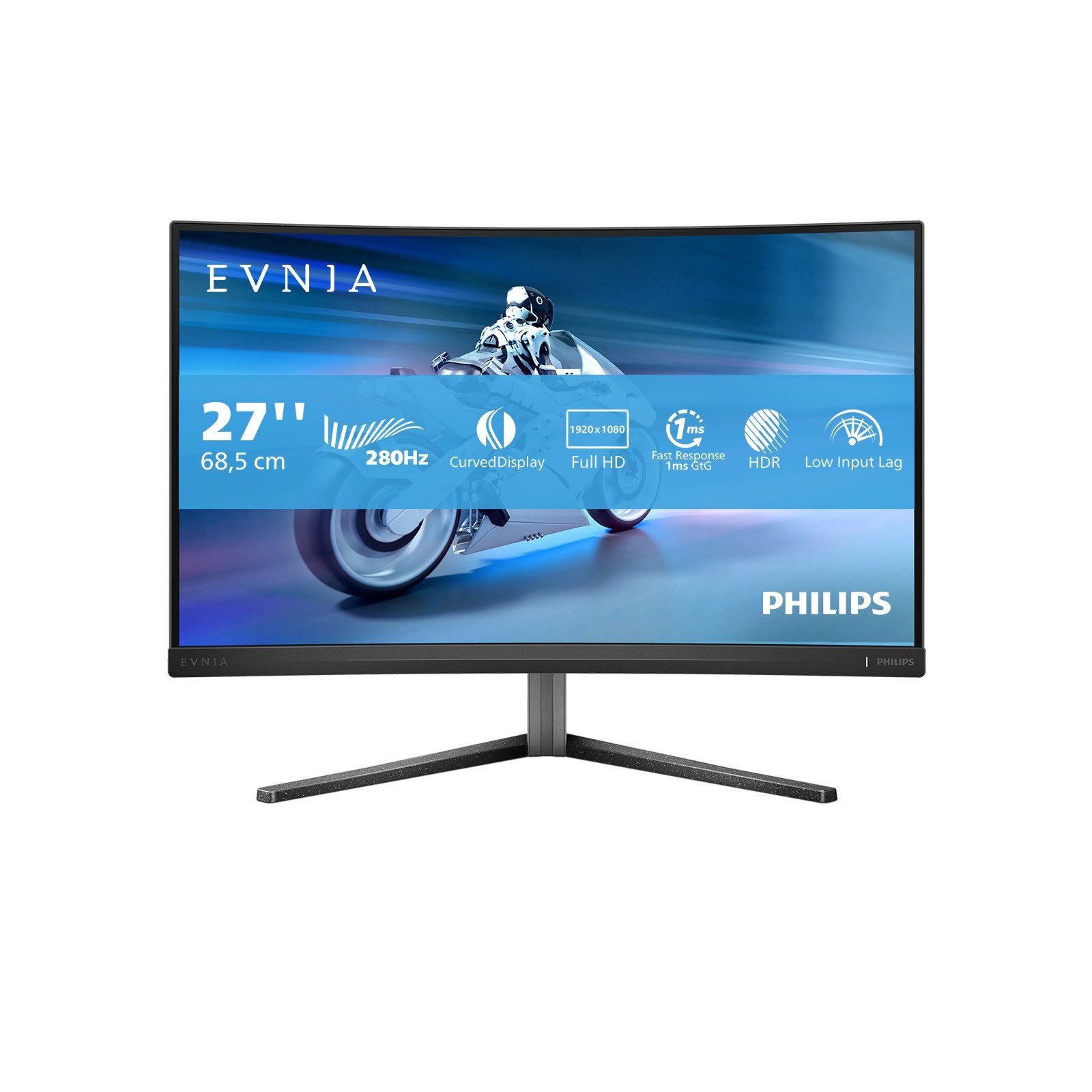 Philips Curved-gaming-monitor 27M2C5200W, 68,5 cm / 27", Full HD