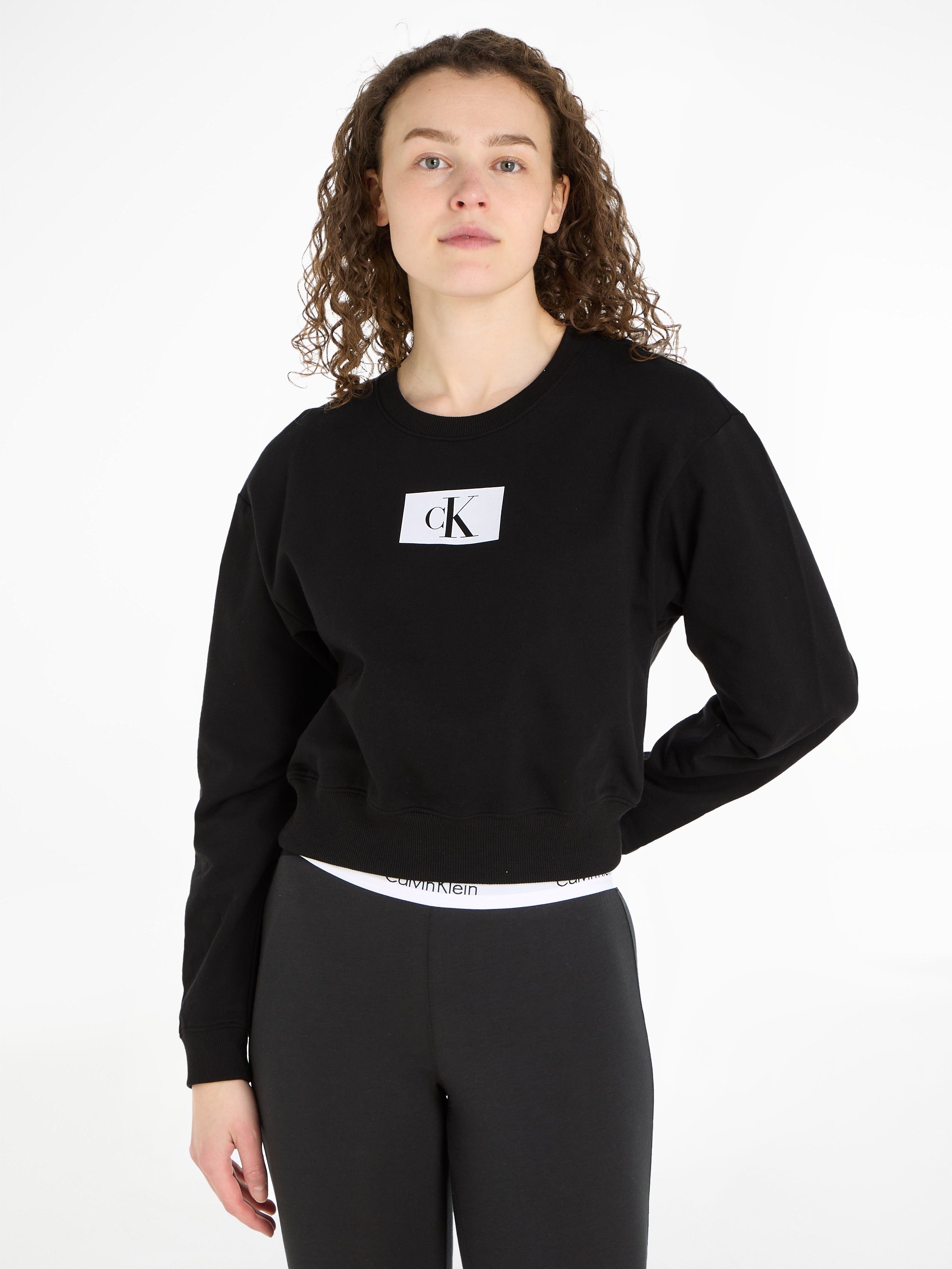 Calvin Klein Sweatshirt L/S SWEATSHIRT in cropped look