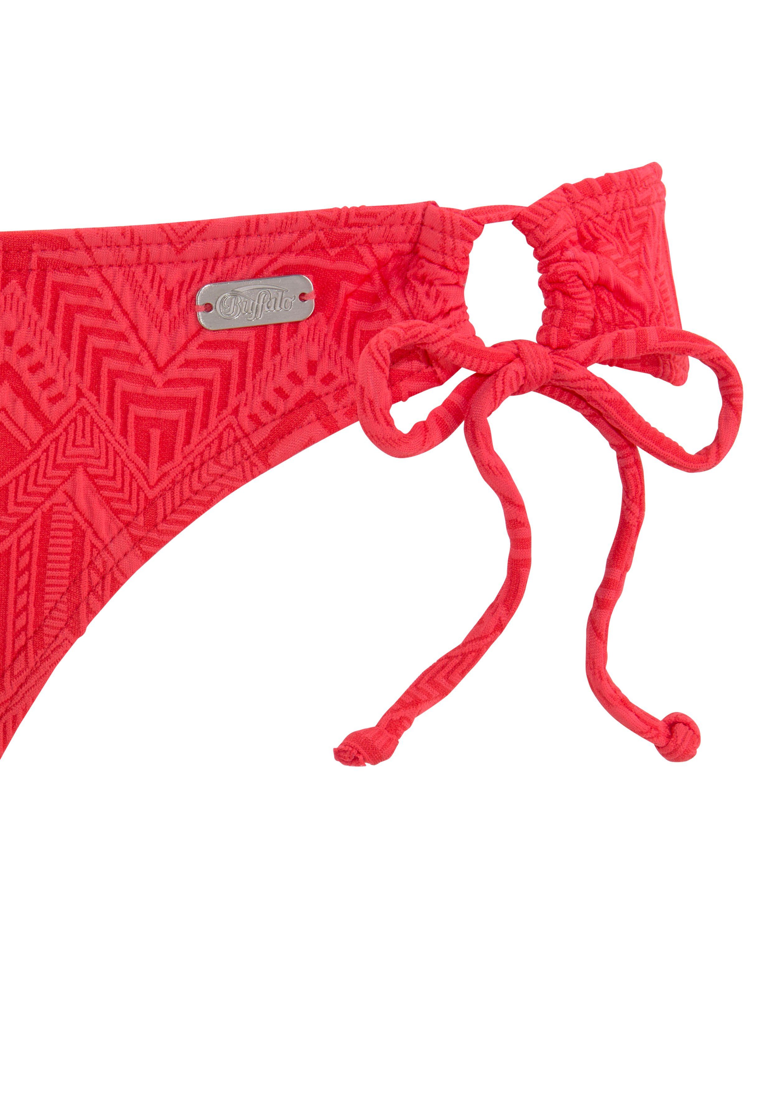 Buffalo Triangelbikini ROMANCE met modieuze structuur