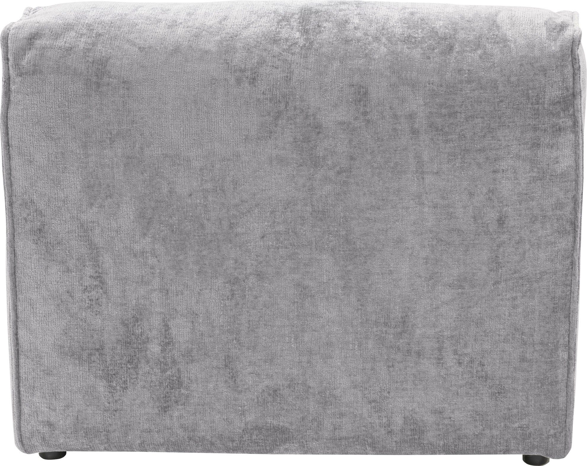 RAUM.ID Sofaelement Monolid kan worden gebruikt als module of afzonderlijk, bekleding in teddy-look (1 stuk)