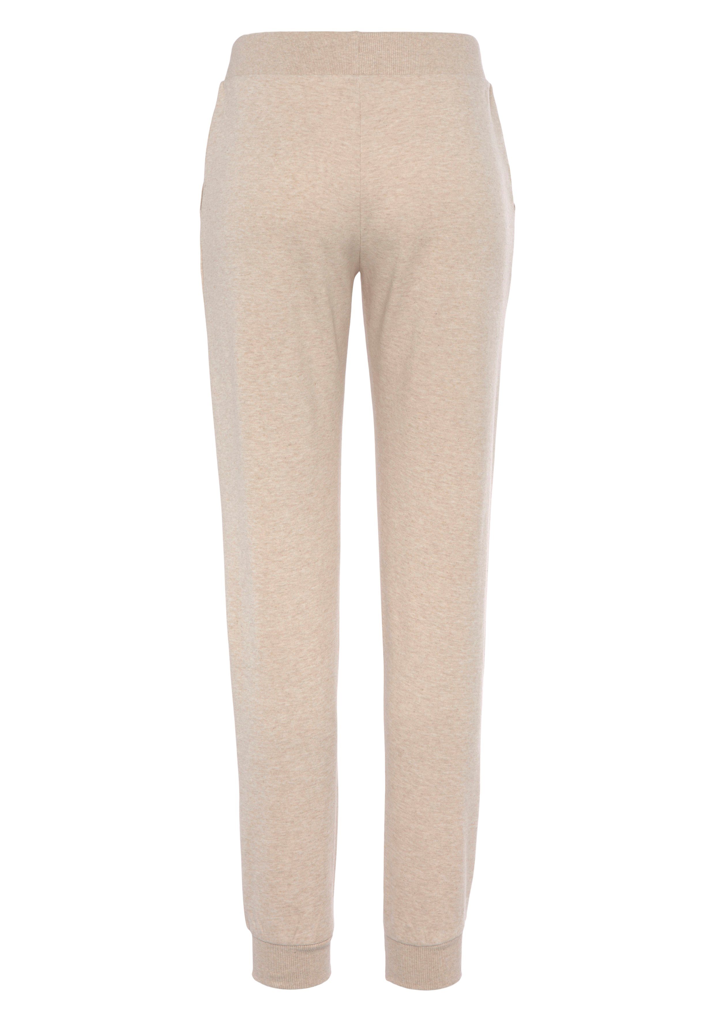 Bench. Loungewear Relaxbroek -loungebroek sweatbroek met glanzende logo-borduurwerk loungewear loungepak