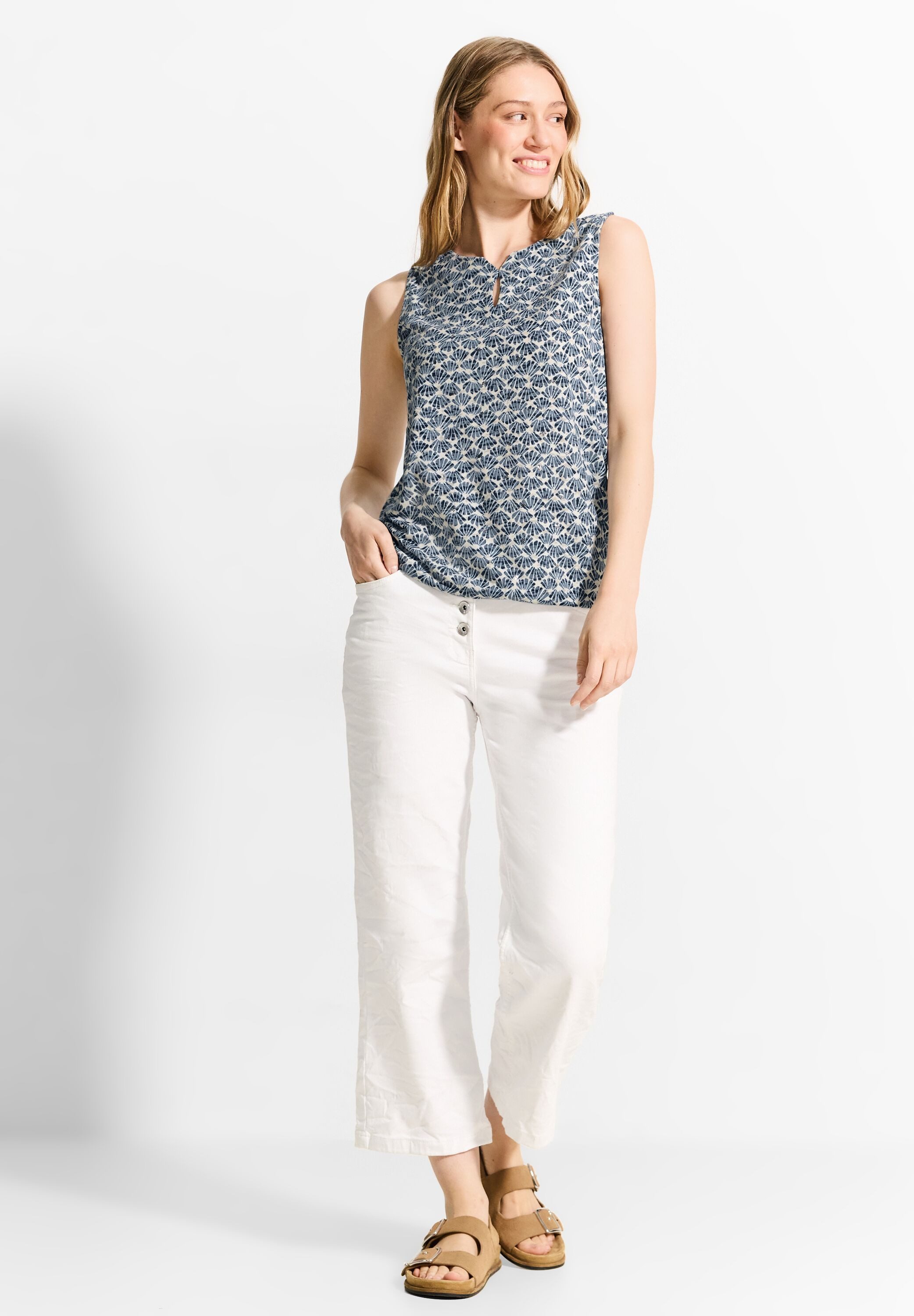 Cecil Shirttop met print all-over