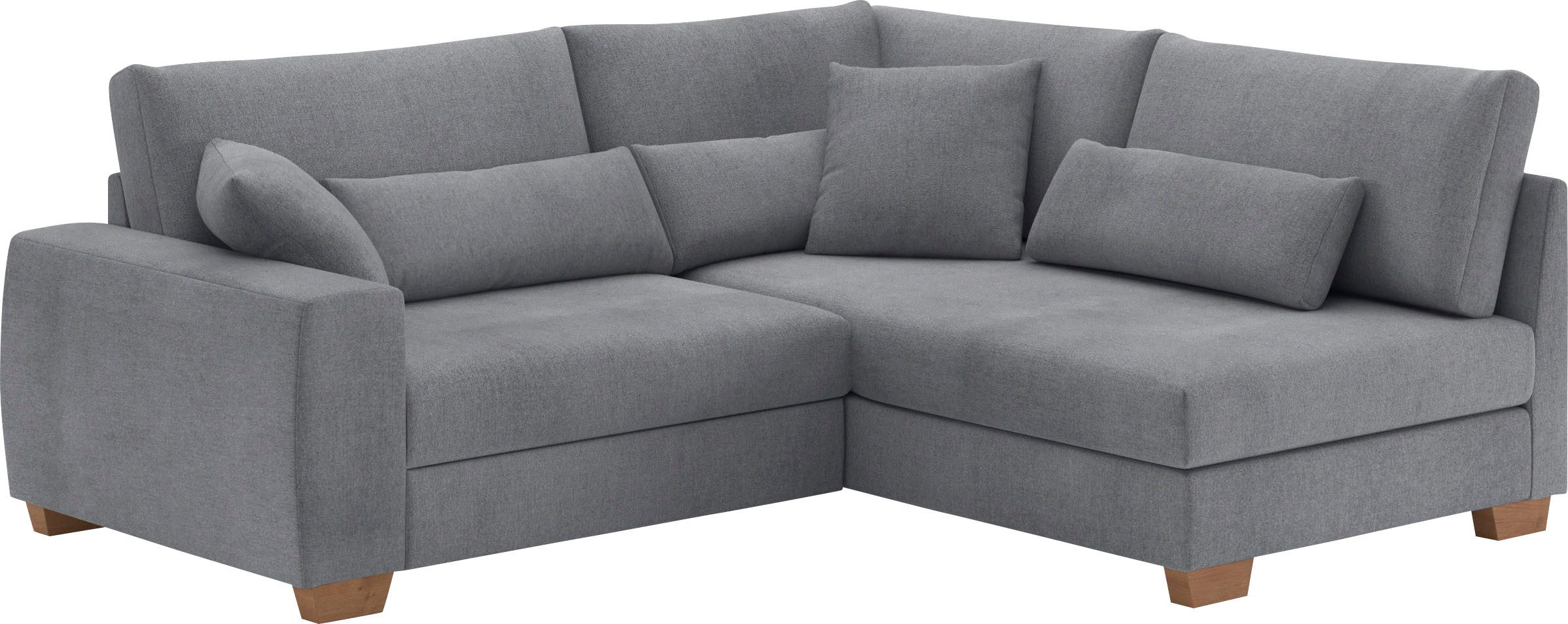 Mr. Couch Hoekbank Hilla L-vorm Met pocketvering, optioneel met slaapfunctie en pocketvering