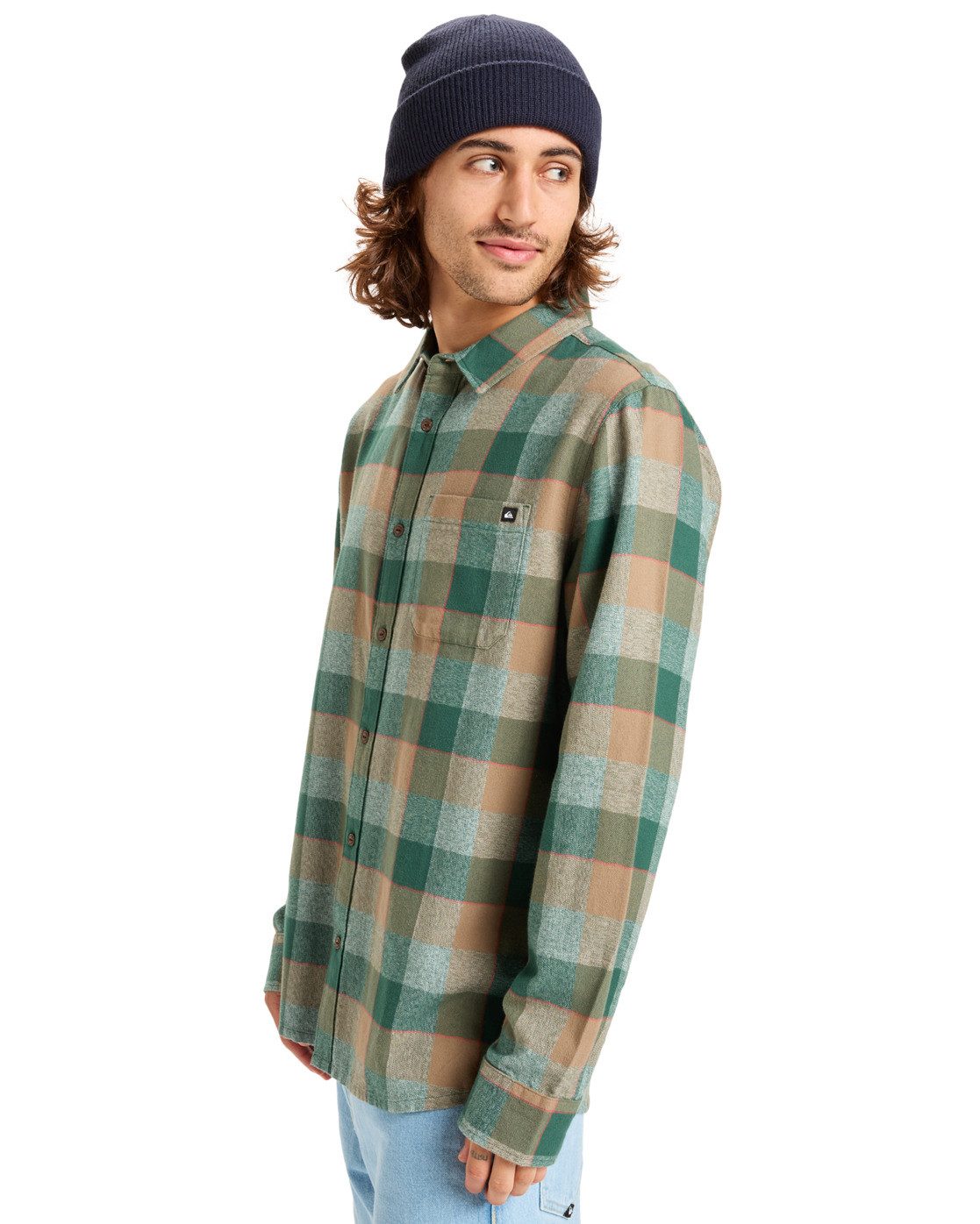 Quiksilver Overhemd met lange mouwen Motherfly Plaid