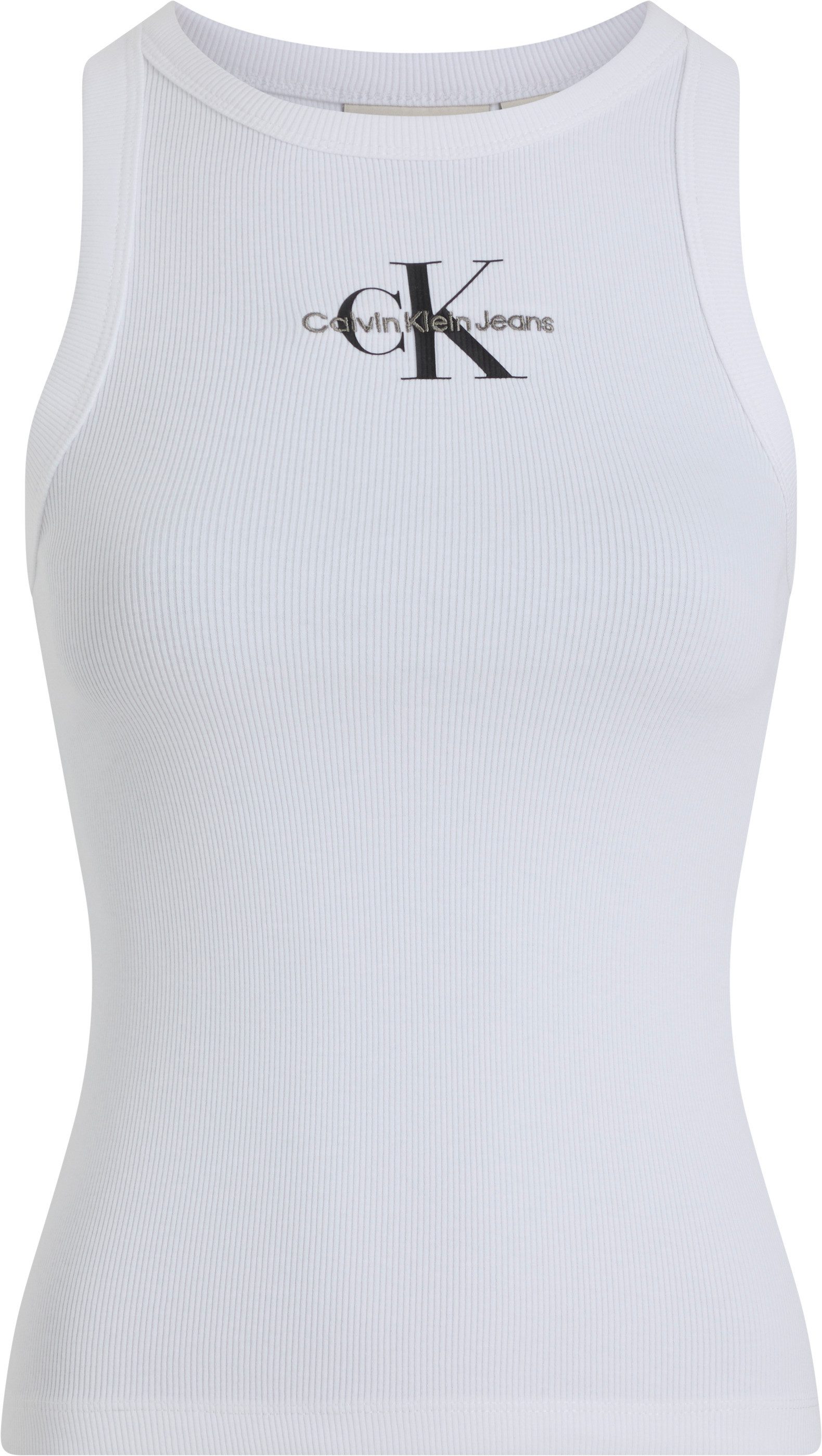 Calvin Klein Tanktop MONOLOGO RIB TANK TOP