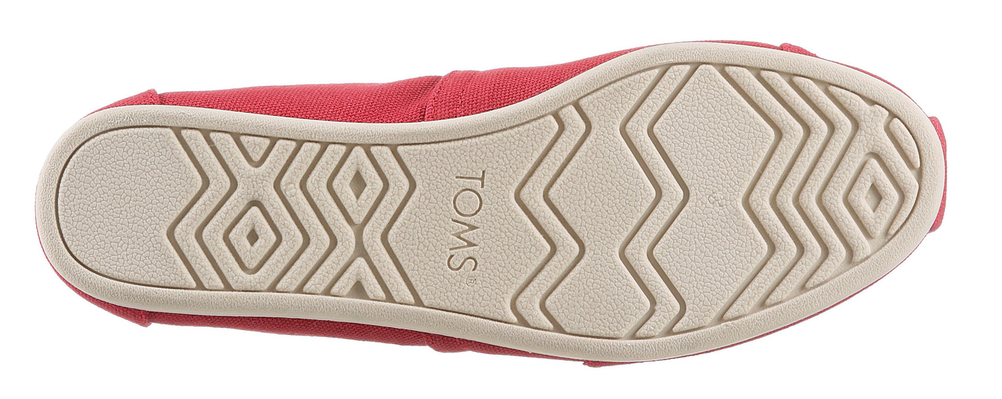 TOMS Espadrilles Alpargata met kleine stretchinzet