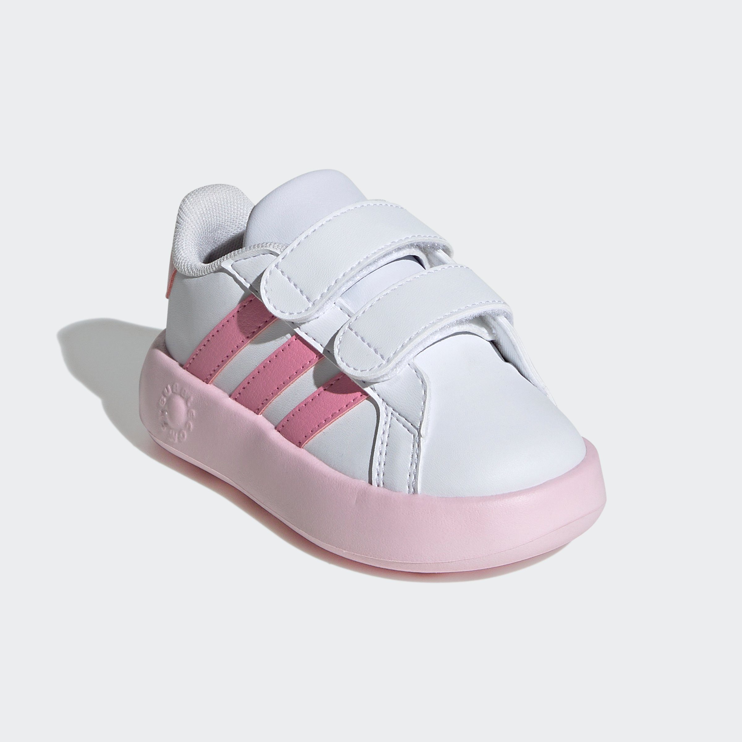 Adidas Sportswear Klittenbandschoenen GRAND COURT 2.0 KIDS Design geïnspireerd op de adidas Superstar voor kinderen