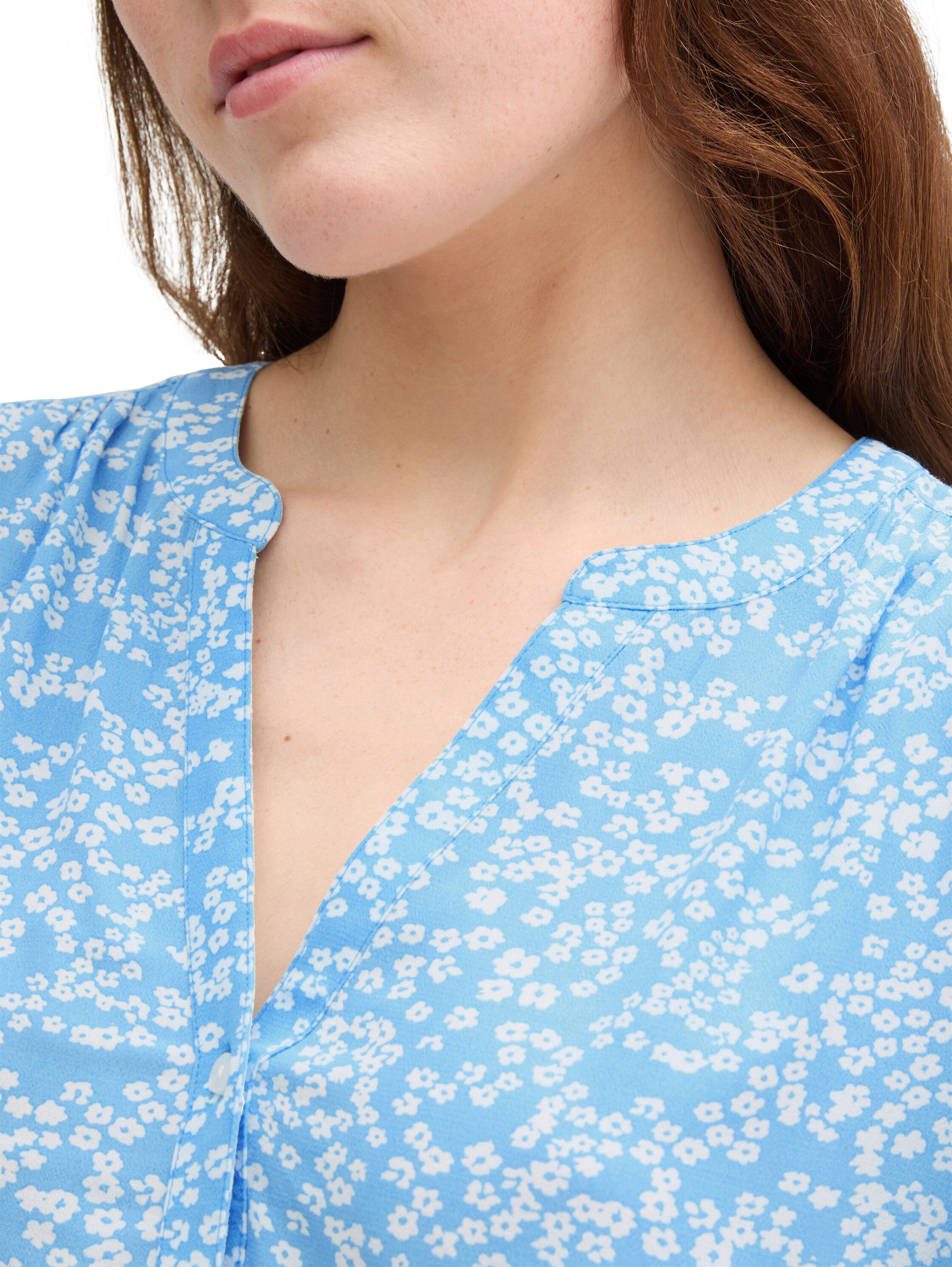 Tom Tailor Denim Klassieke blouse met print all-over