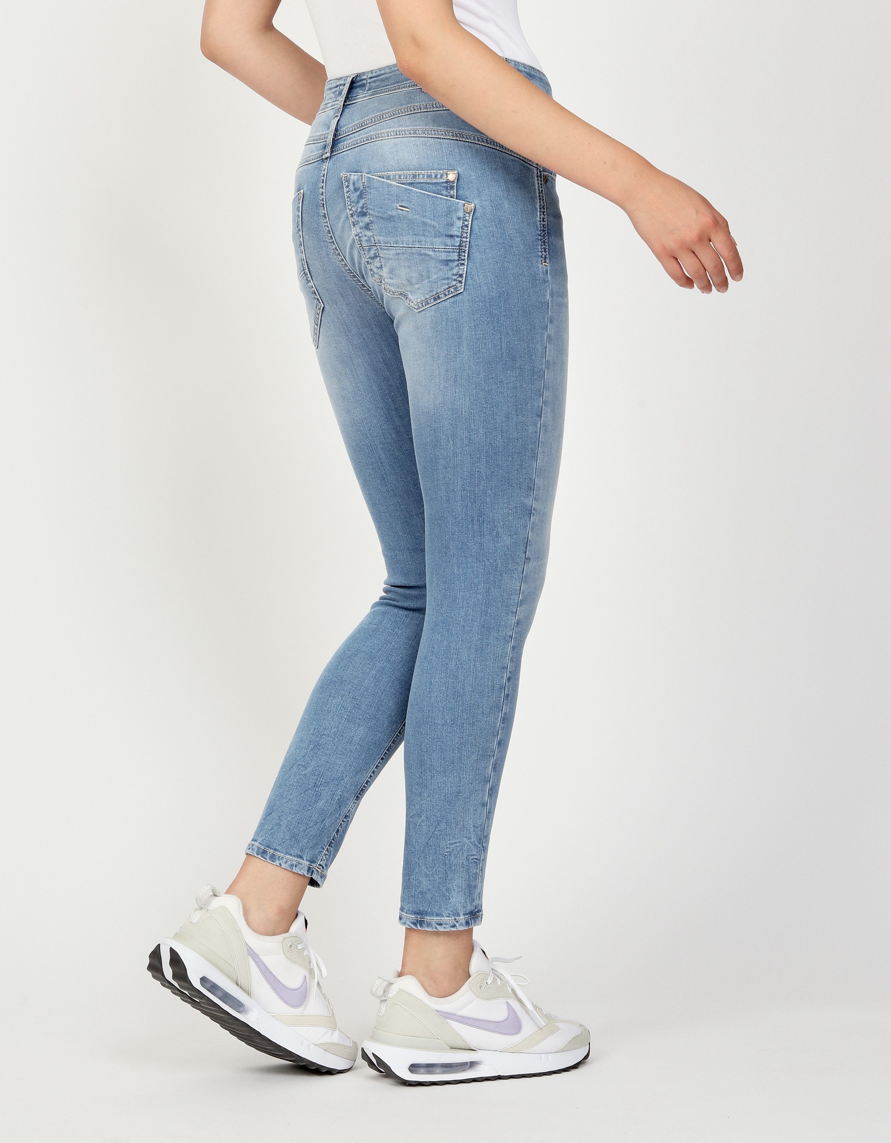 GANG Relax fit jeans 94AMELIE CROPPED in 5-pocket-stijl