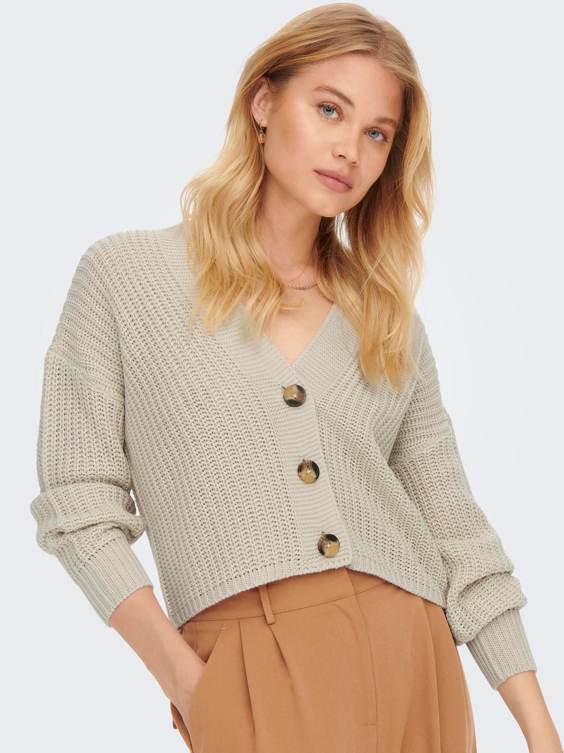 Only Vest ONLCAROL NICE L/S CARDIGAN KNT NOOS