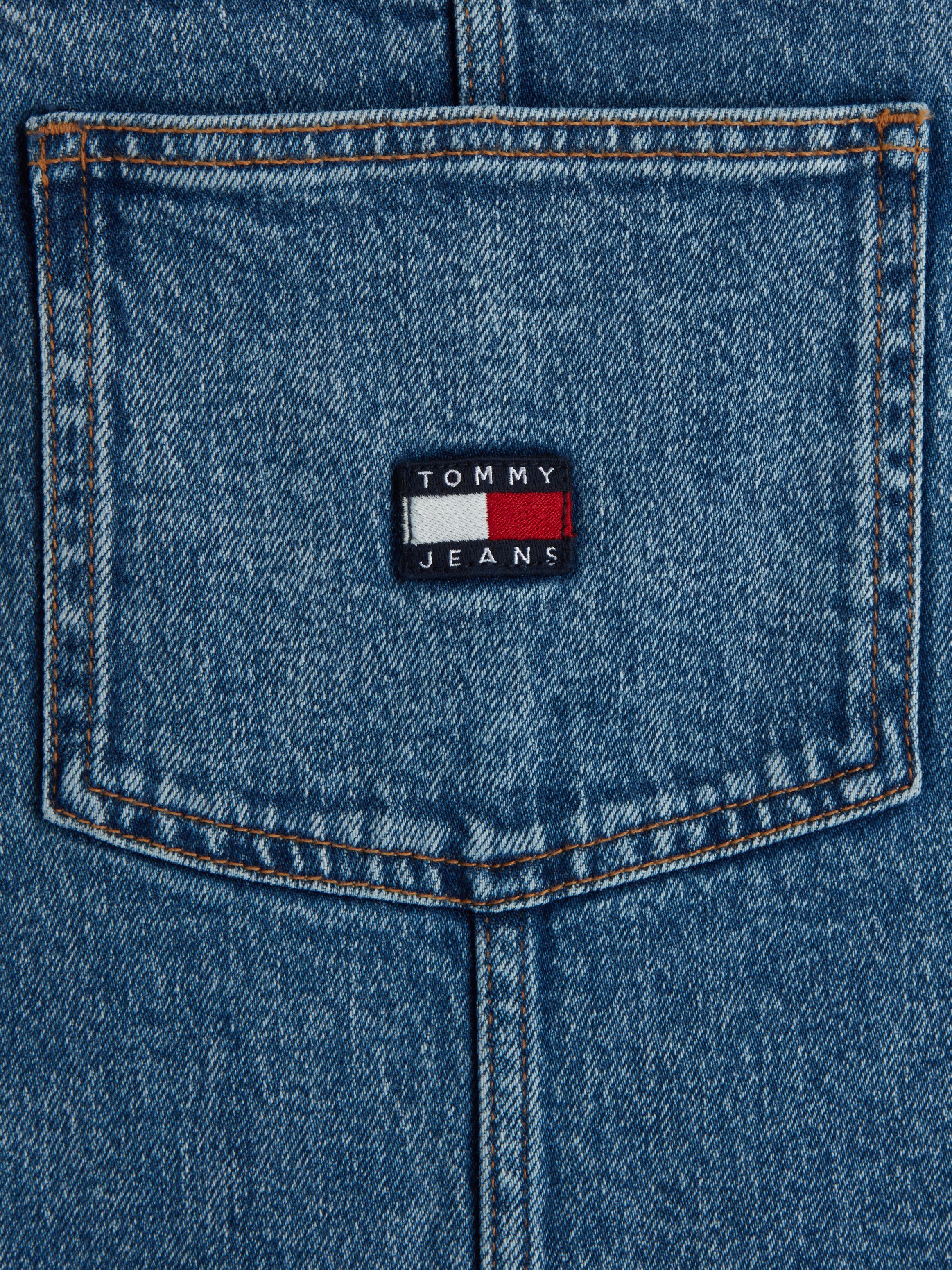 TOMMY Jeans jurk PINAFORE DRESS CG4136 met verstelbare schouderbanden