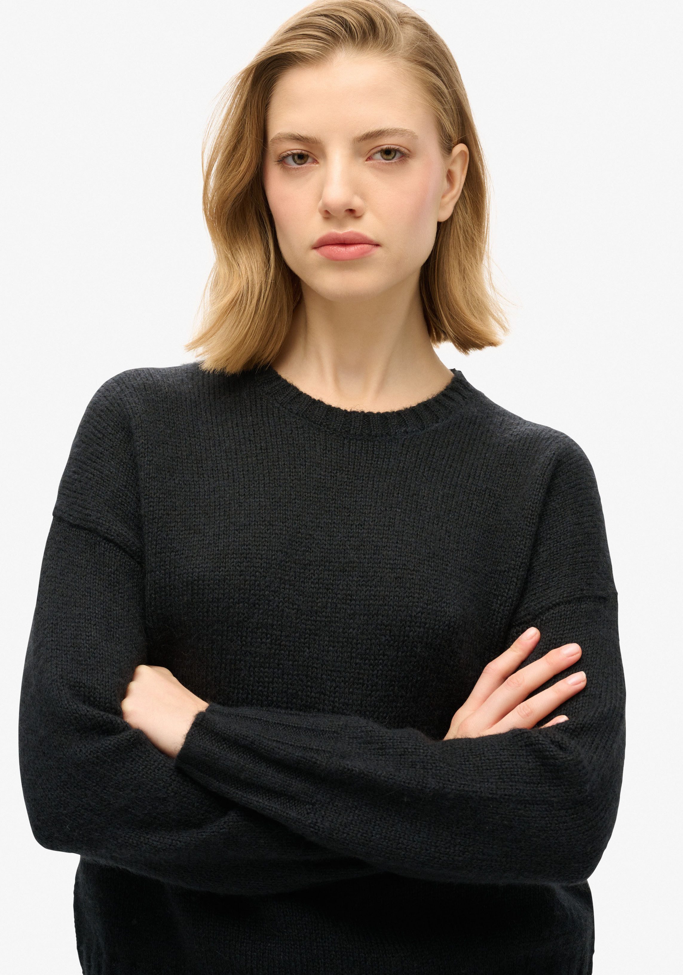 Superdry Gebreide trui ESSENTIAL CREW NECK JUMPER