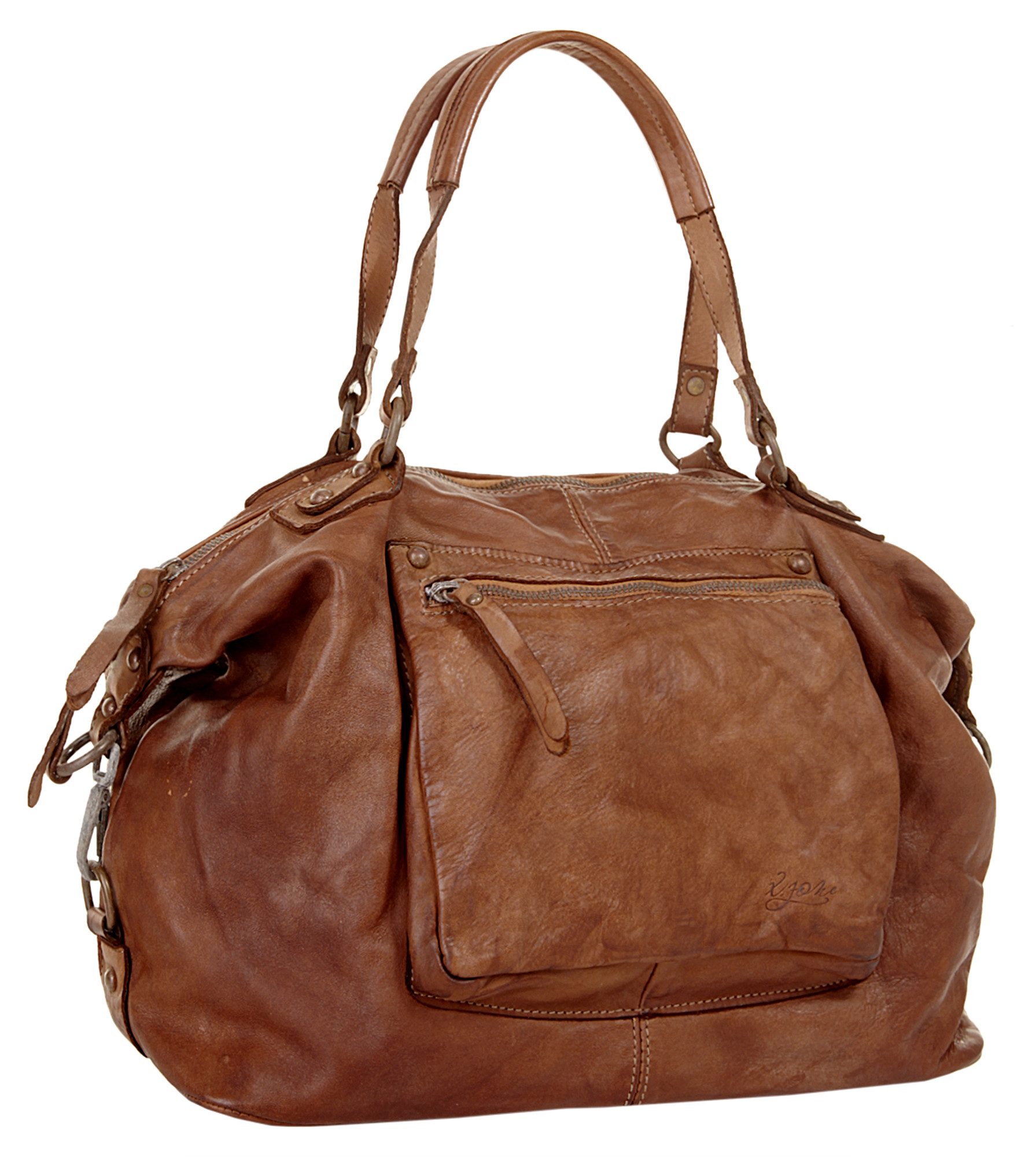 X-Zone Shopper echt leer, made in italy