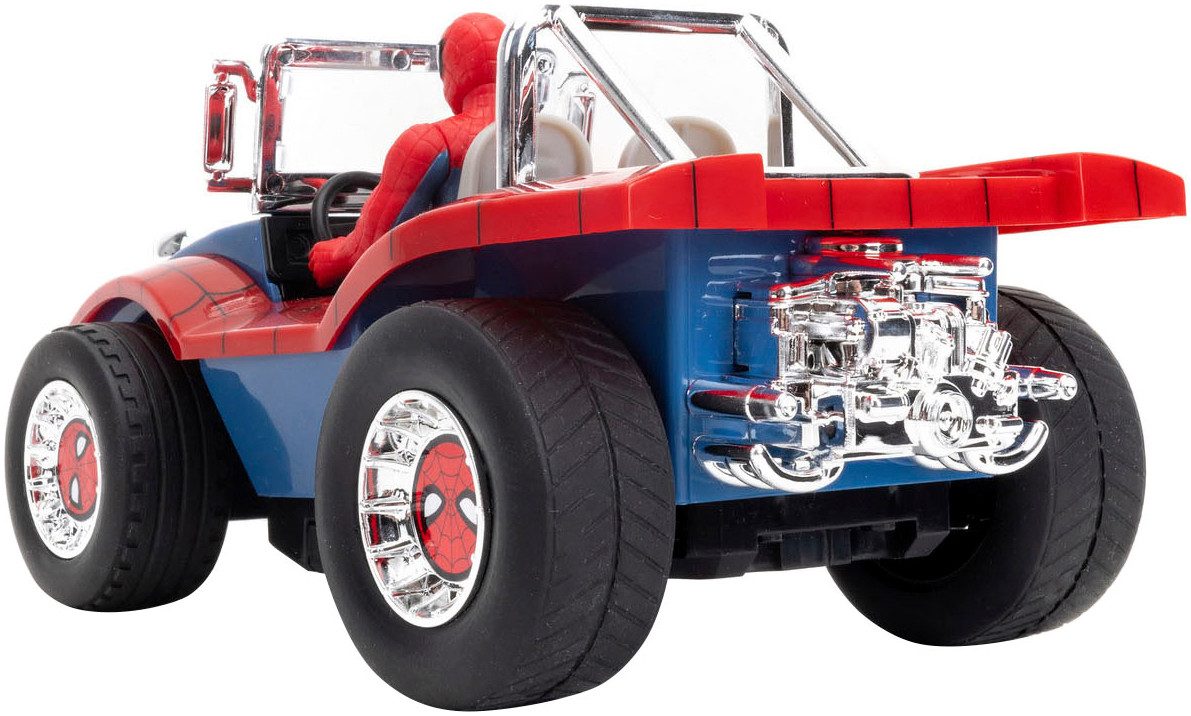 JADA Radiografisch bestuurbare buggy Marvel Spider-Man RC Buggy, 1:24, 2,4GHz