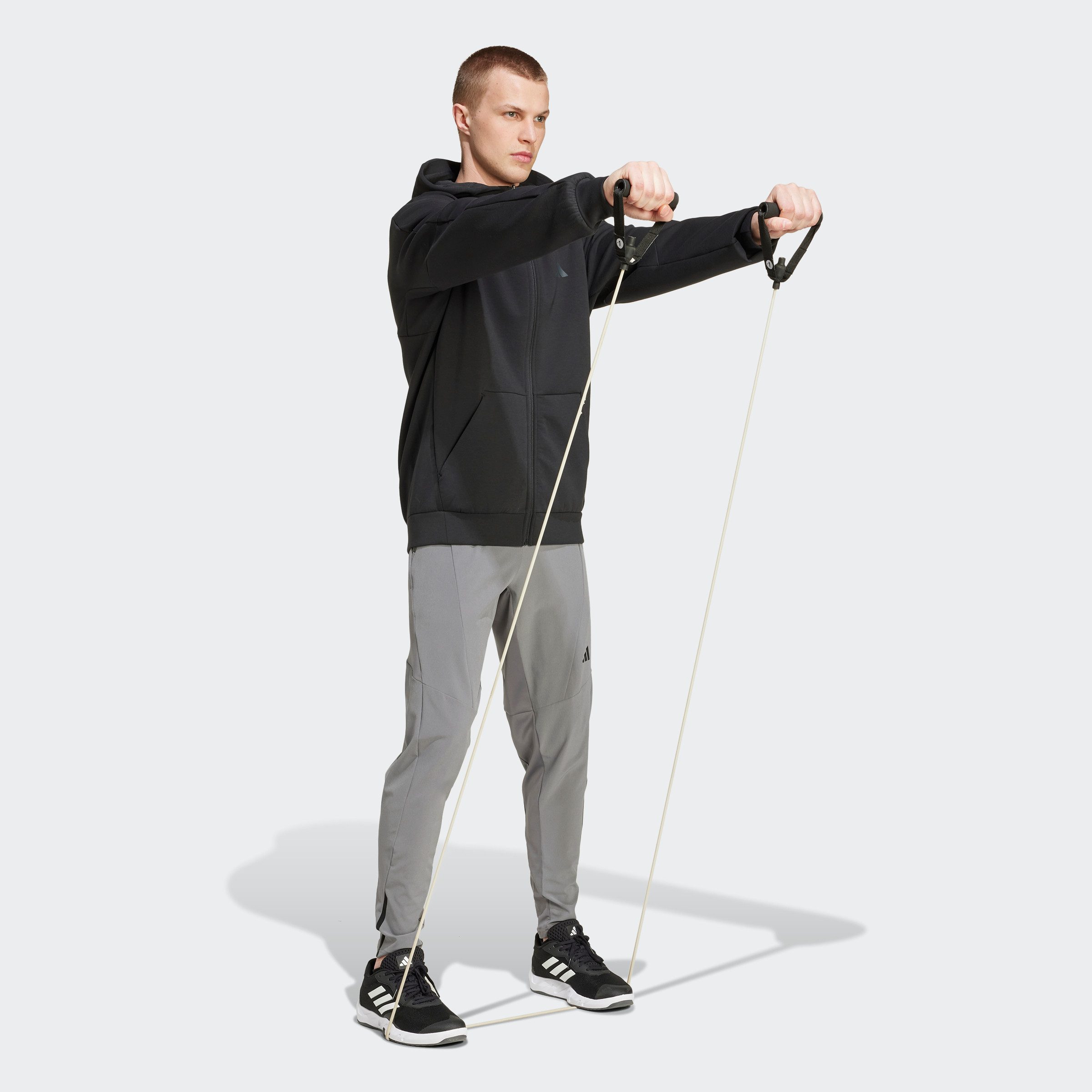 adidas Performance Capuchonsweatvest D4T FULL ZIP H (1-delig)