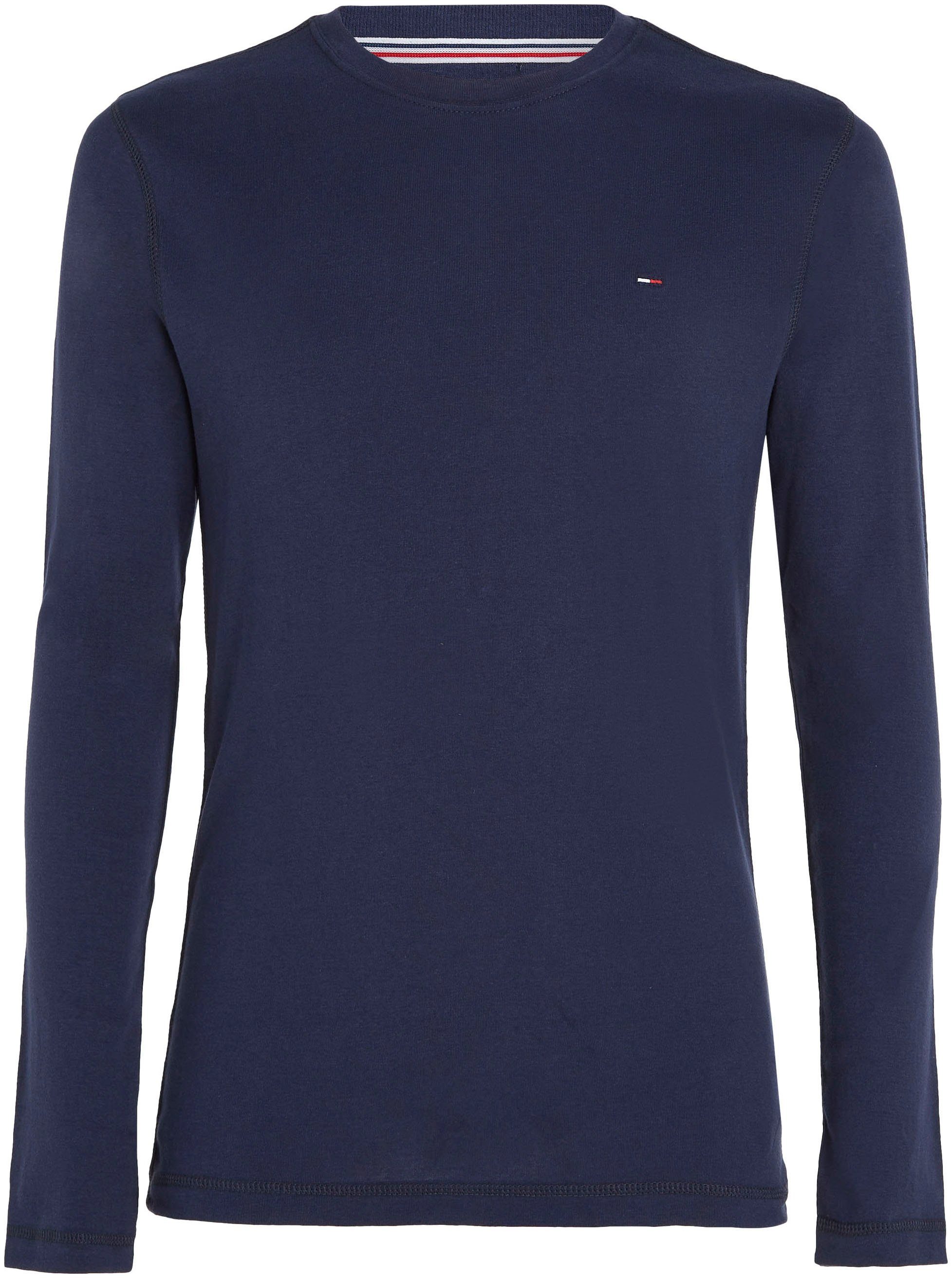 TOMMY JEANS Shirt met lange mouwen TJM ORIGINAL RIB LONGSLEEVE TEE