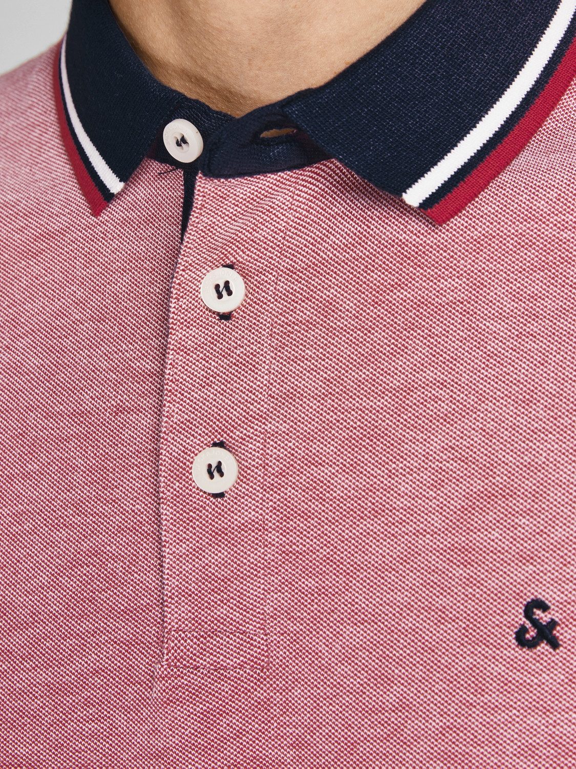 Jack & Jones Poloshirt JJEPAULOS POLO SS 2PK MP NOOS (2-delig, Set van 2)