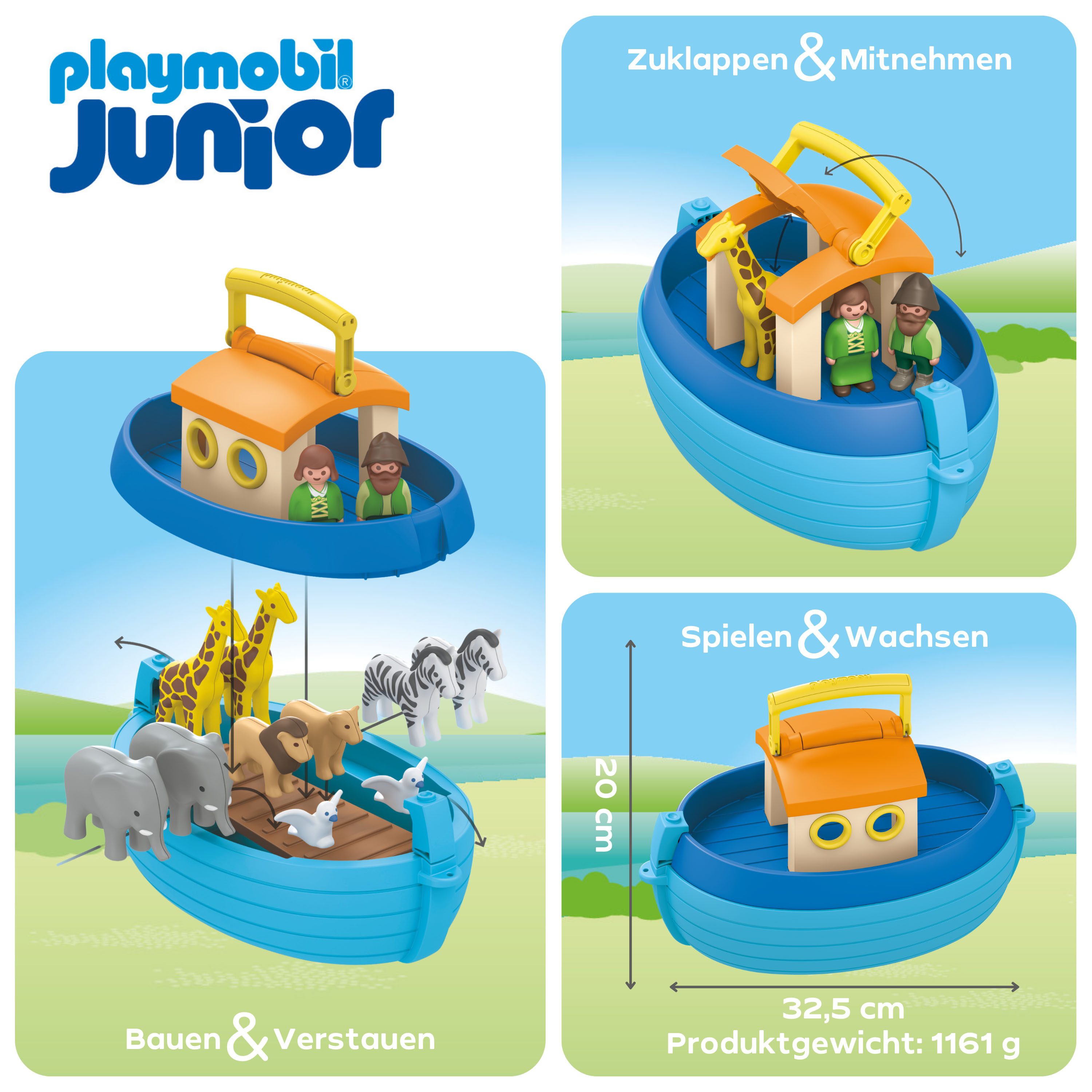 Playmobil® Constructie-speelset Mijn Meeneem-Arche Noah (71681), JUNIOR (15-delig)