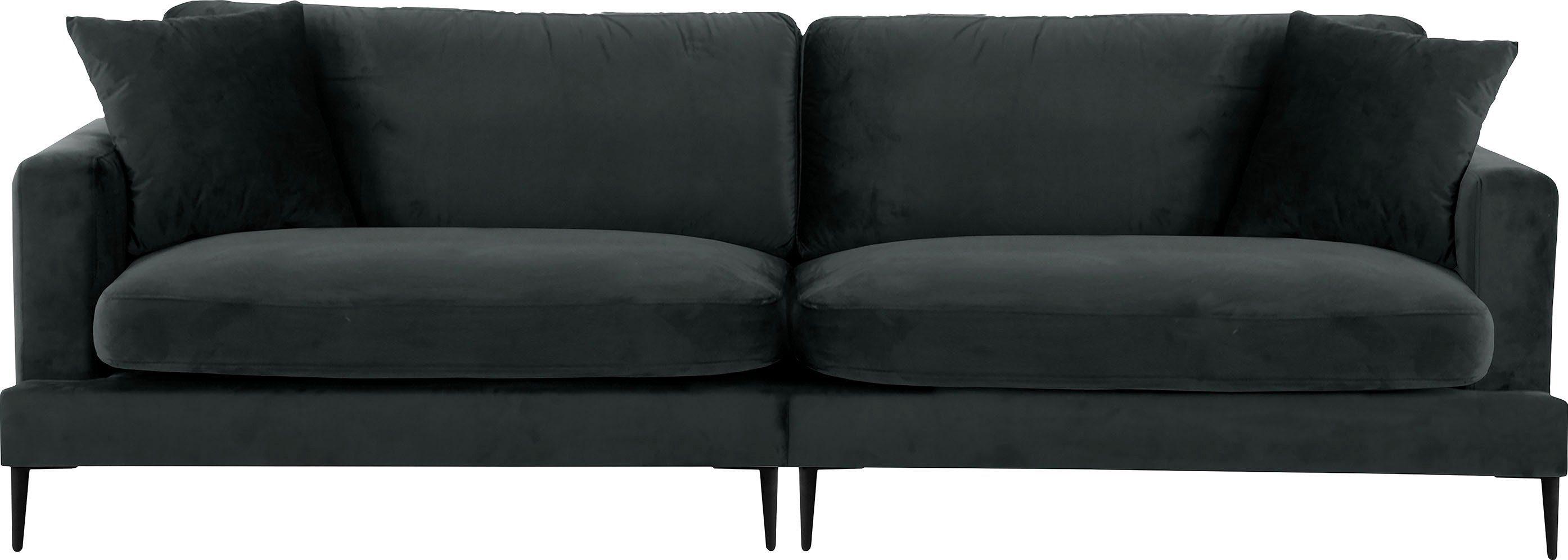 Leonique Megabank Cozy elegante designbank, afmetingen B/D/H: 252/97/80 cm