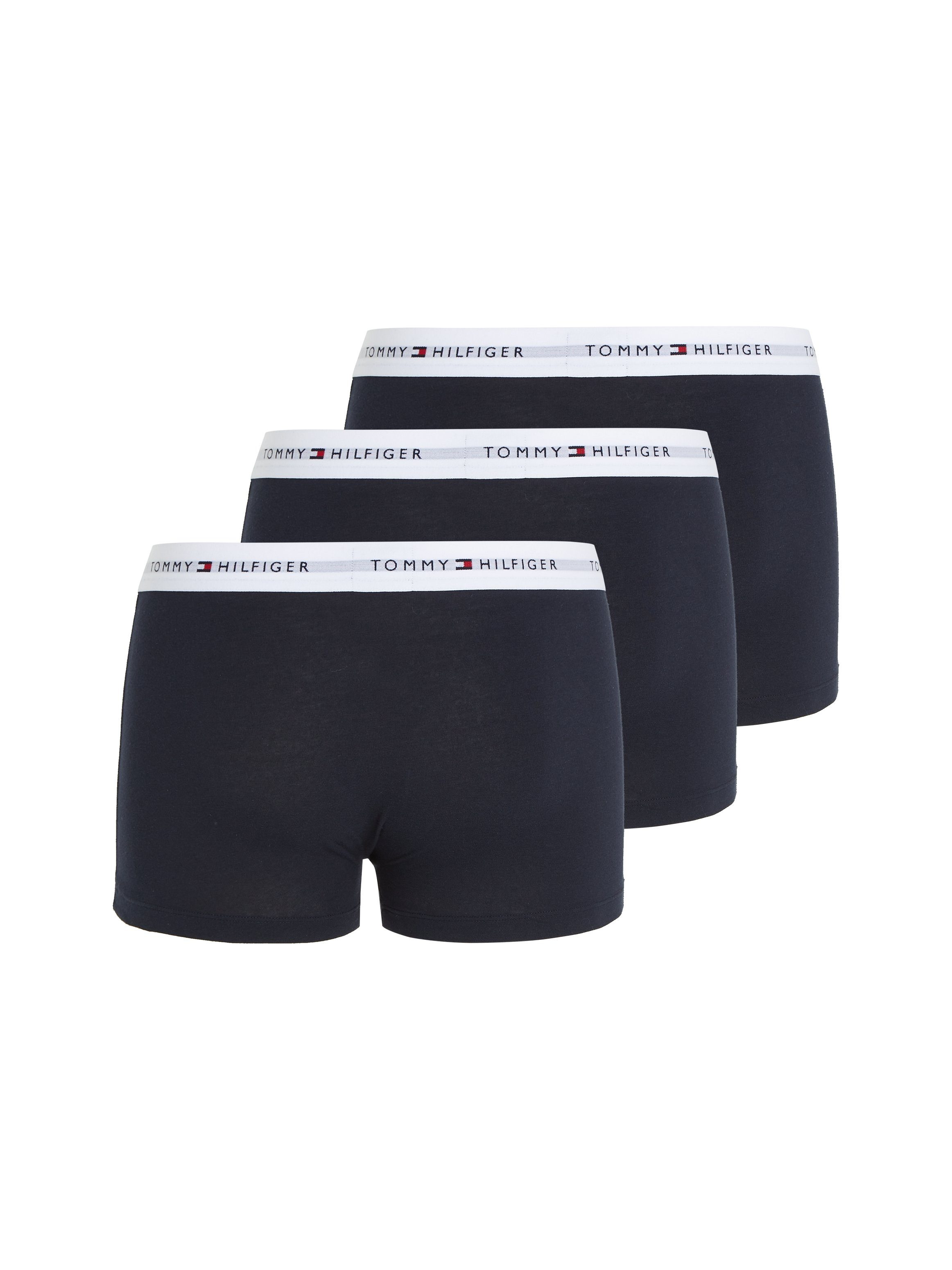 Tommy Hilfiger Underwear Boxershort 3P TRUNK met een logo-opschrift (3 stuks)