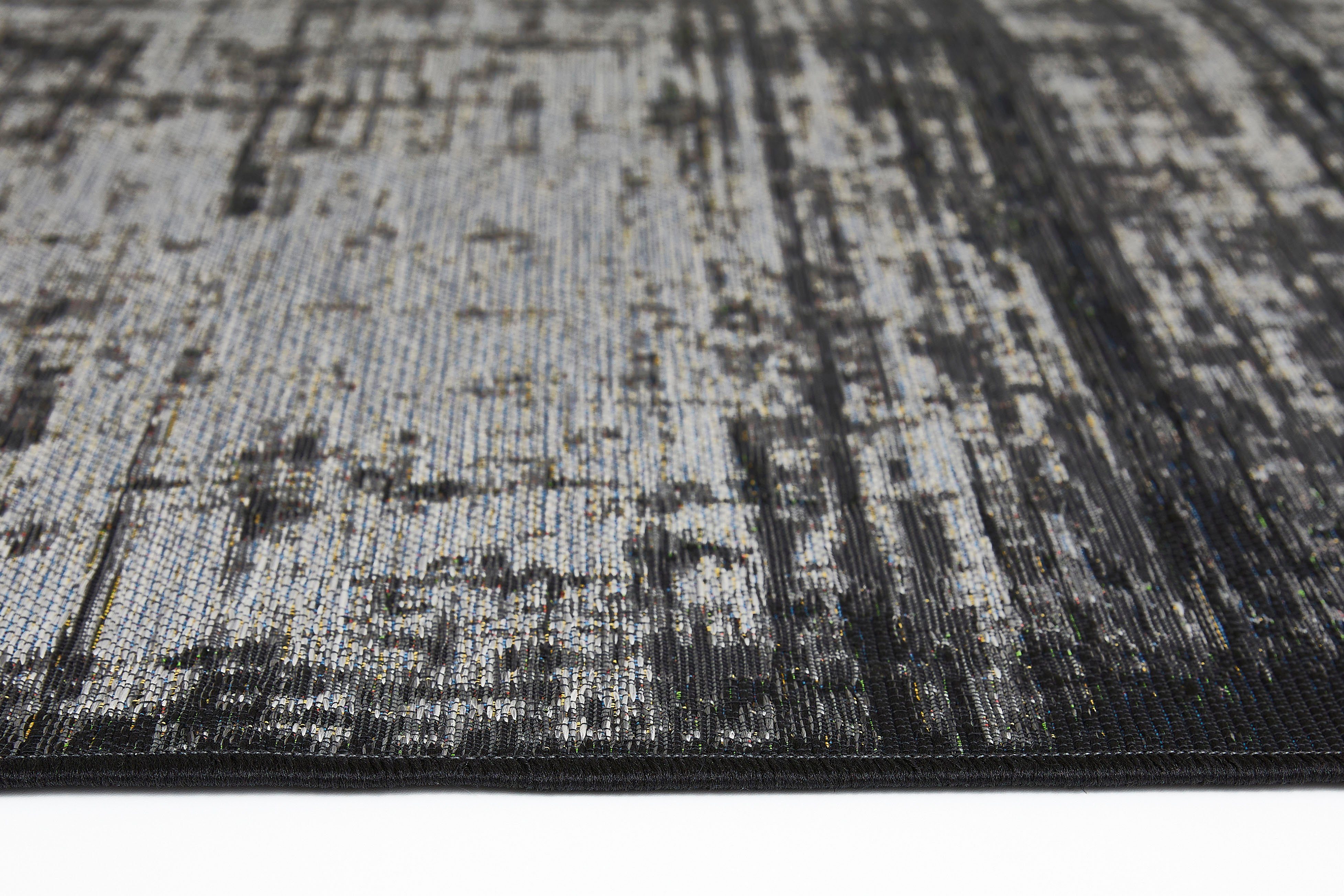 LUXOR living Vloerkleed Panama, Made in Belgium Vlakweefsel, modern ontwerp, geschikt voor binnen- en buitengebruik